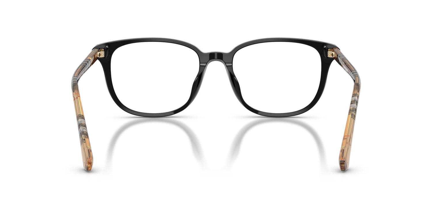 Occhiali da vista Burberry BE 2434D (4161) colore nero forma quadrato lenti lente demo