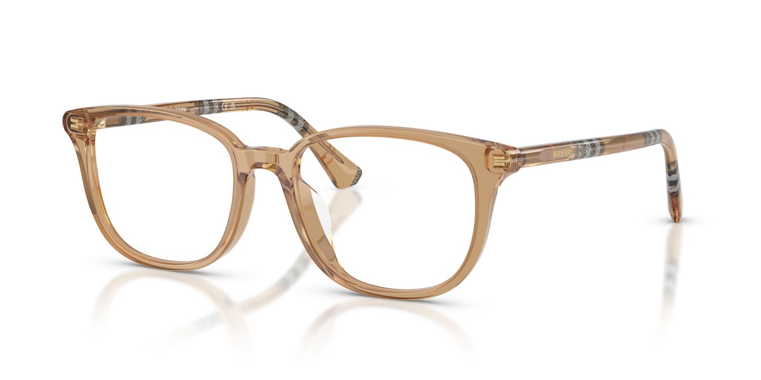 Occhiali da vista Burberry BE 2434D (4164) colore beige forma quadrato lenti lente demo
