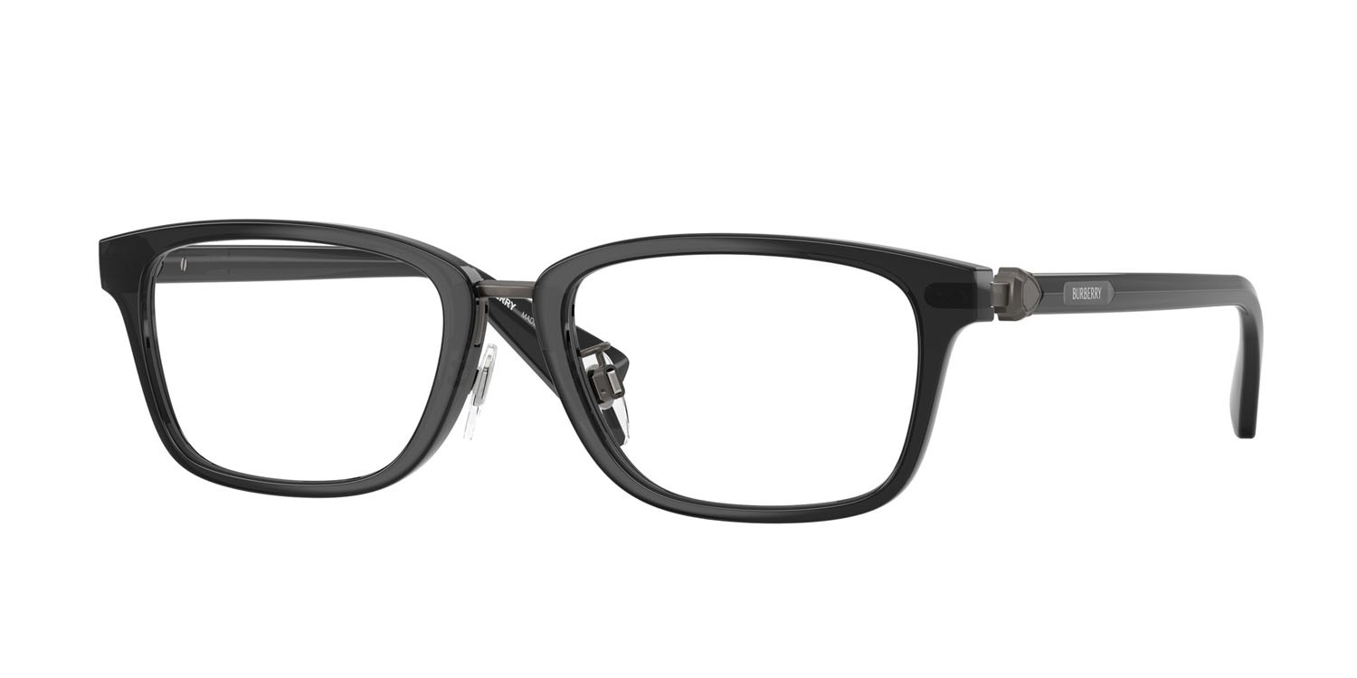 Occhiali da vista Burberry BE 2437D (4112) colore grigio forma rettangolare lenti lente demo