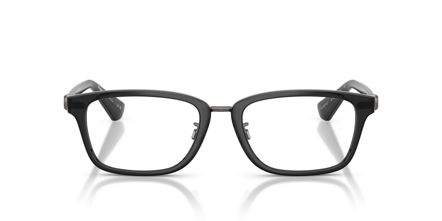 Occhiali da vista Burberry BE 2437D (4112) colore grigio forma rettangolare lenti lente demo