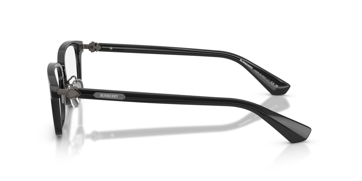 Occhiali da vista Burberry BE 2437D (4112) colore grigio forma rettangolare lenti lente demo