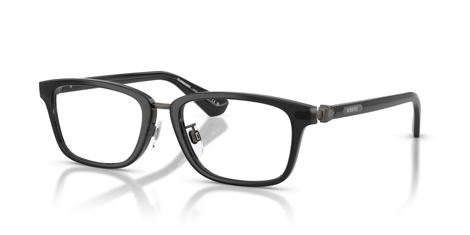 Occhiali da vista Burberry BE 2437D (4112) colore grigio forma rettangolare lenti lente demo