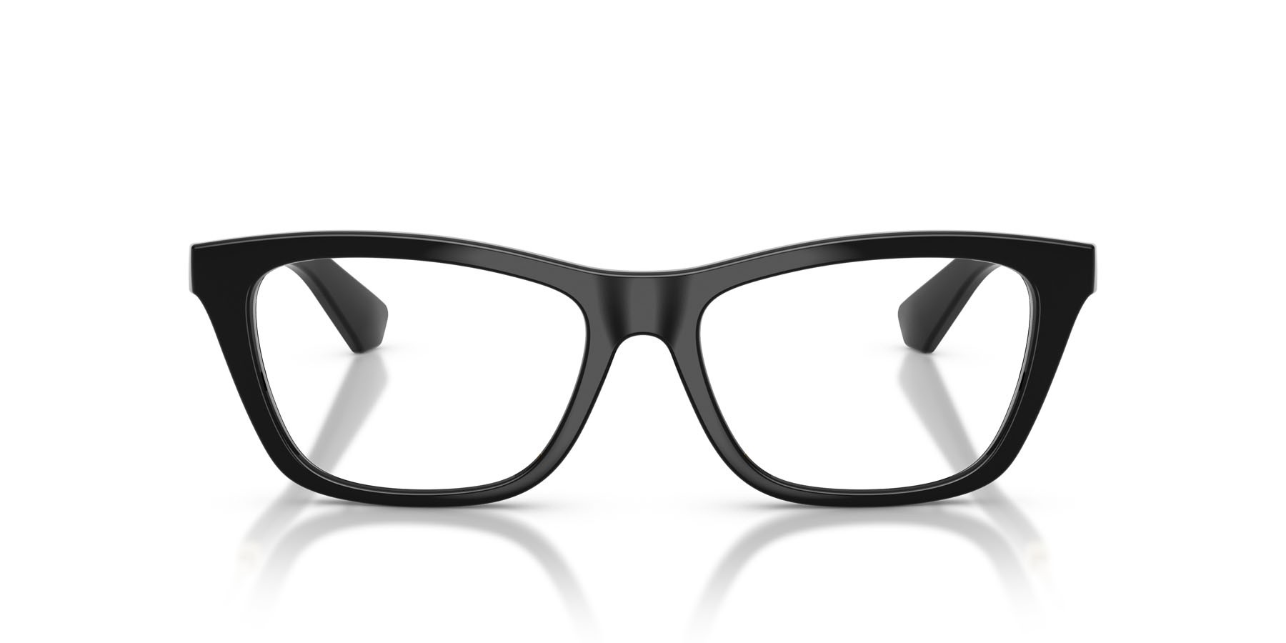 Occhiali da vista Burberry BE 2442U (3001) colore nero forma rettangolare lenti lente demo