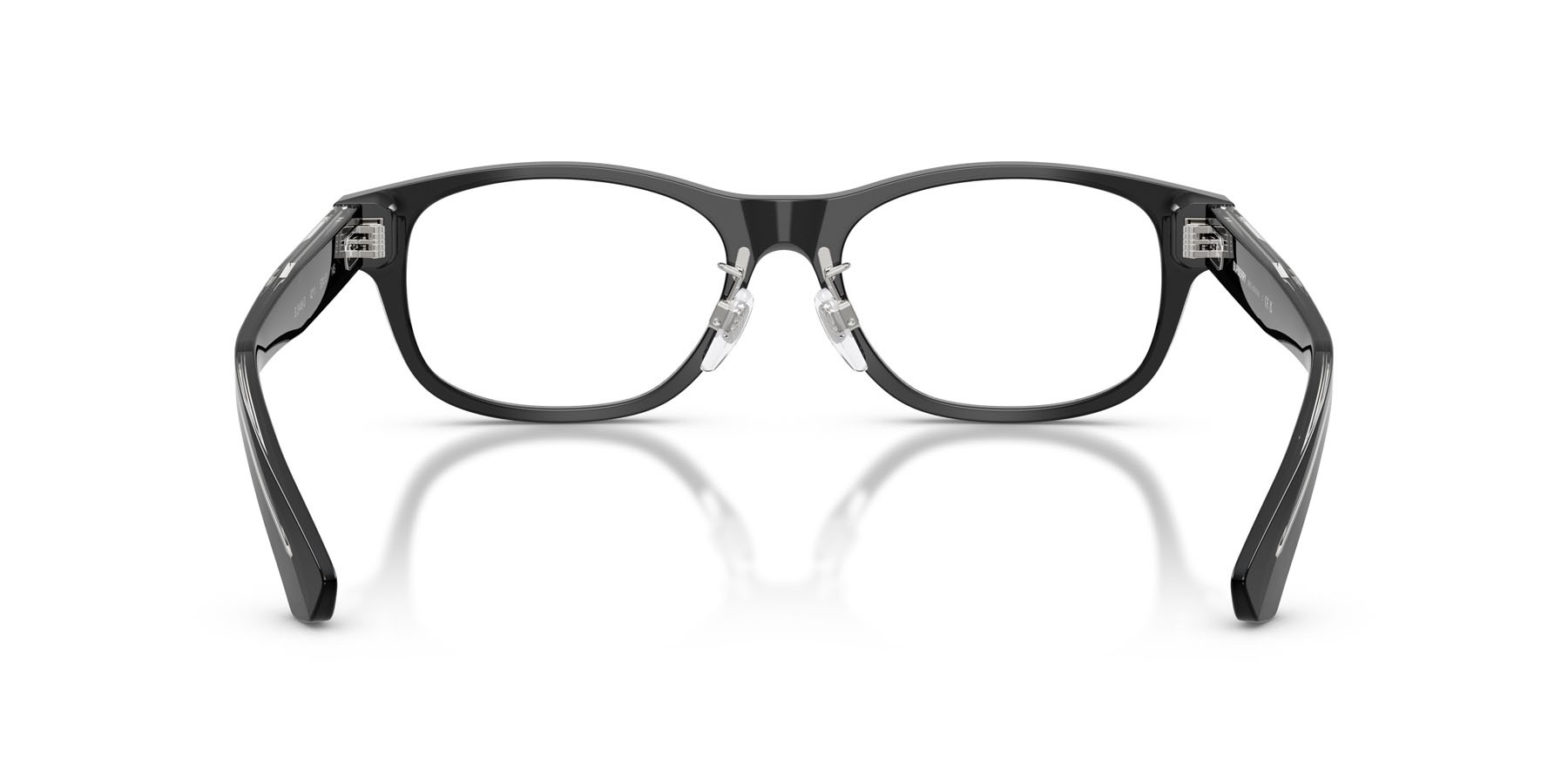 Occhiali da vista Burberry BE 2449D (4211) colore grigio forma rettangolare lenti lente demo