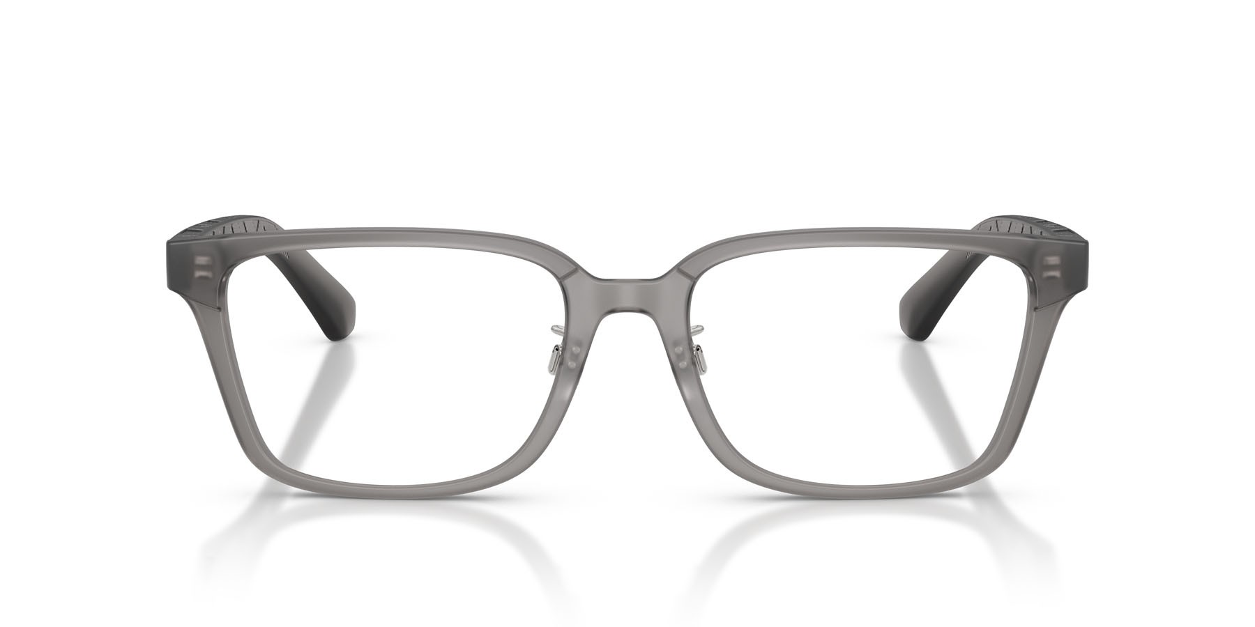 Occhiali da vista Burberry BE 2450D (4213) colore grigio opaco forma quadrato lenti lente demo