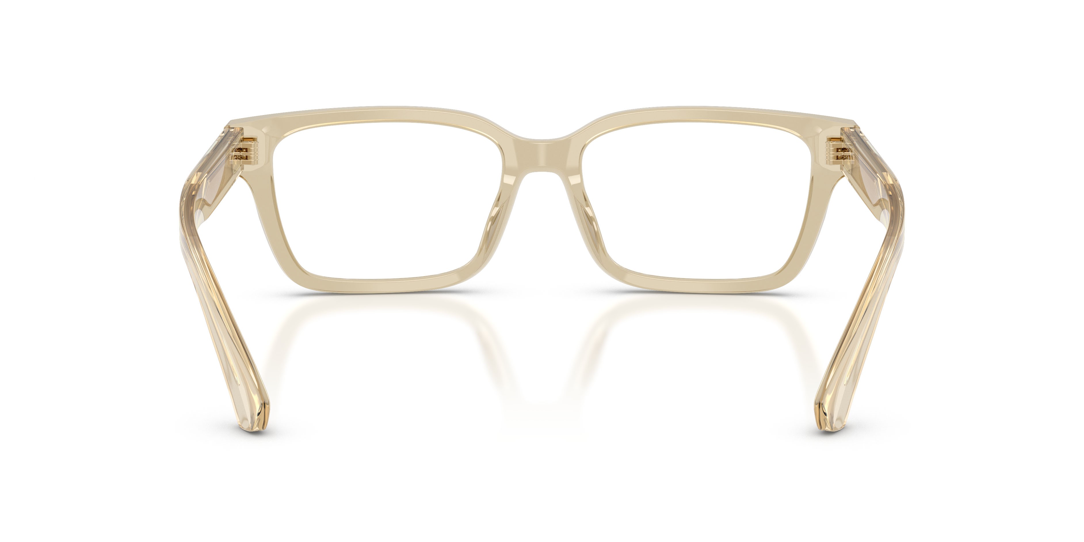 Occhiali da vista Burberry BE 2453 (4226) colore beige forma rettangolare lenti lente demo