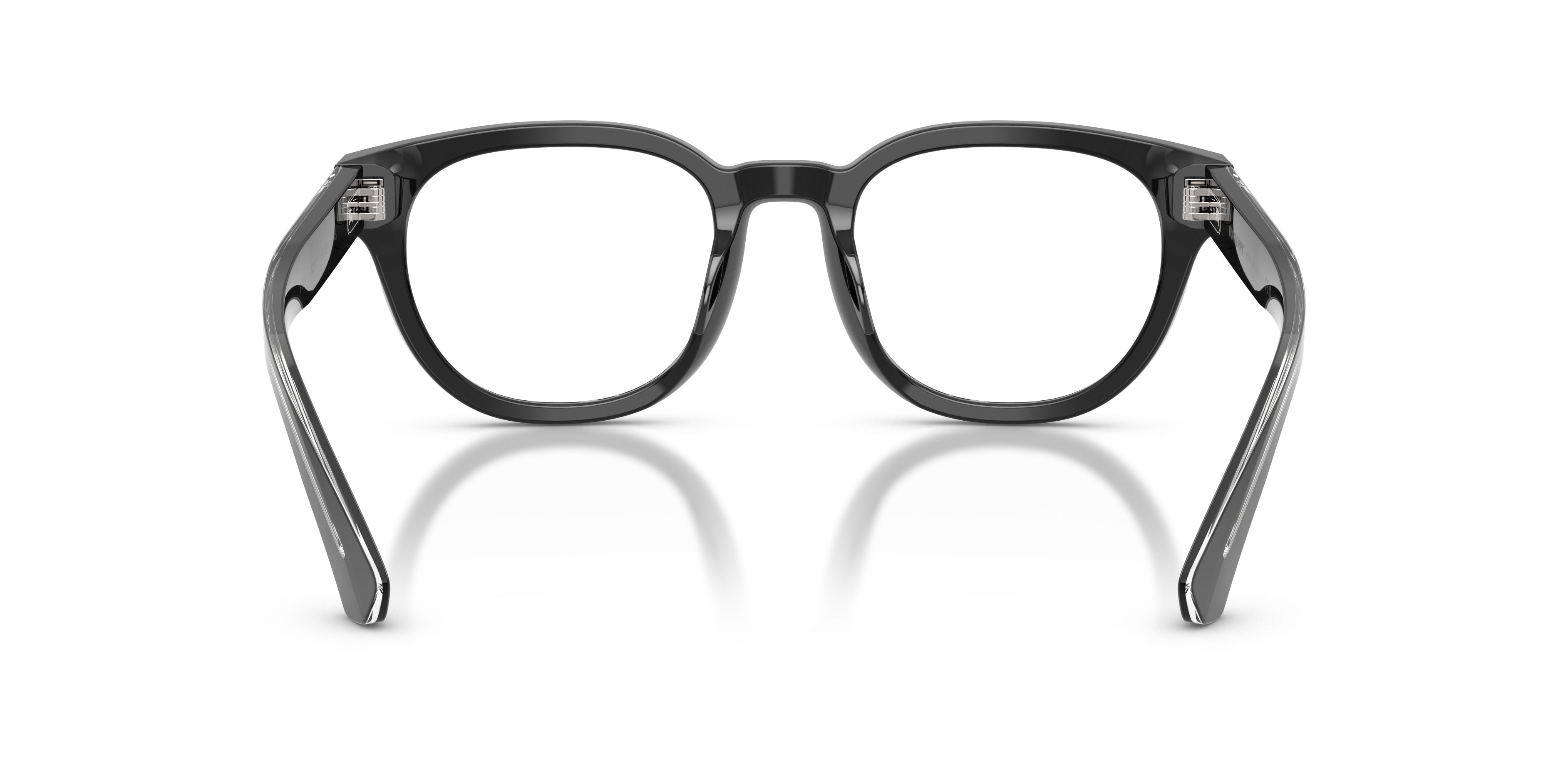 Occhiali da vista Burberry BE 2454 (4211) colore grigio forma rotondo lenti lente demo