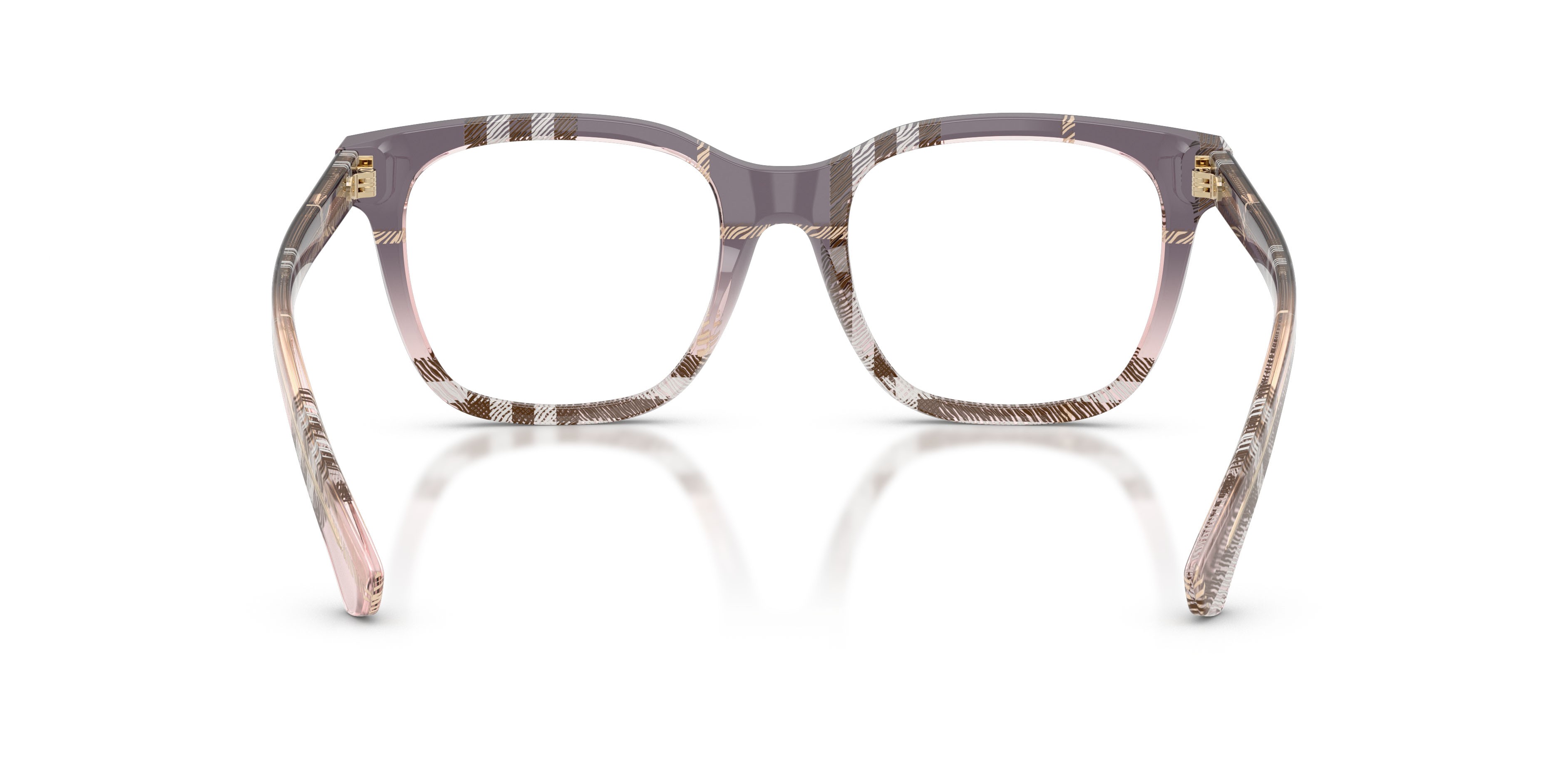 Occhiali da vista Burberry BE 2455 (4220) colore check gradient bow forma quadrato lenti lente demo