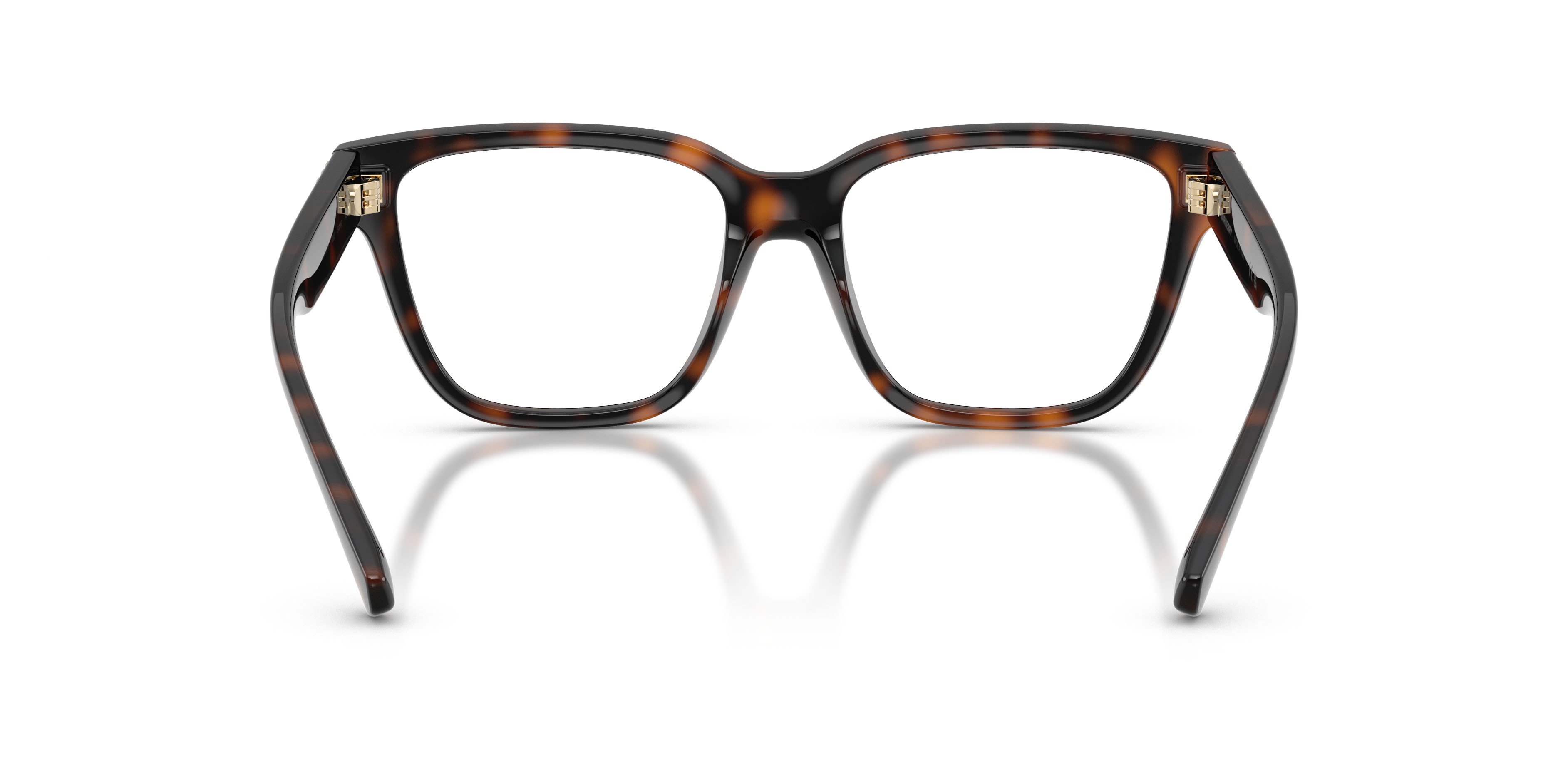 Eyeglasses Burberry BE 2457U (3002) color havana scuro shape square lenses lente demo