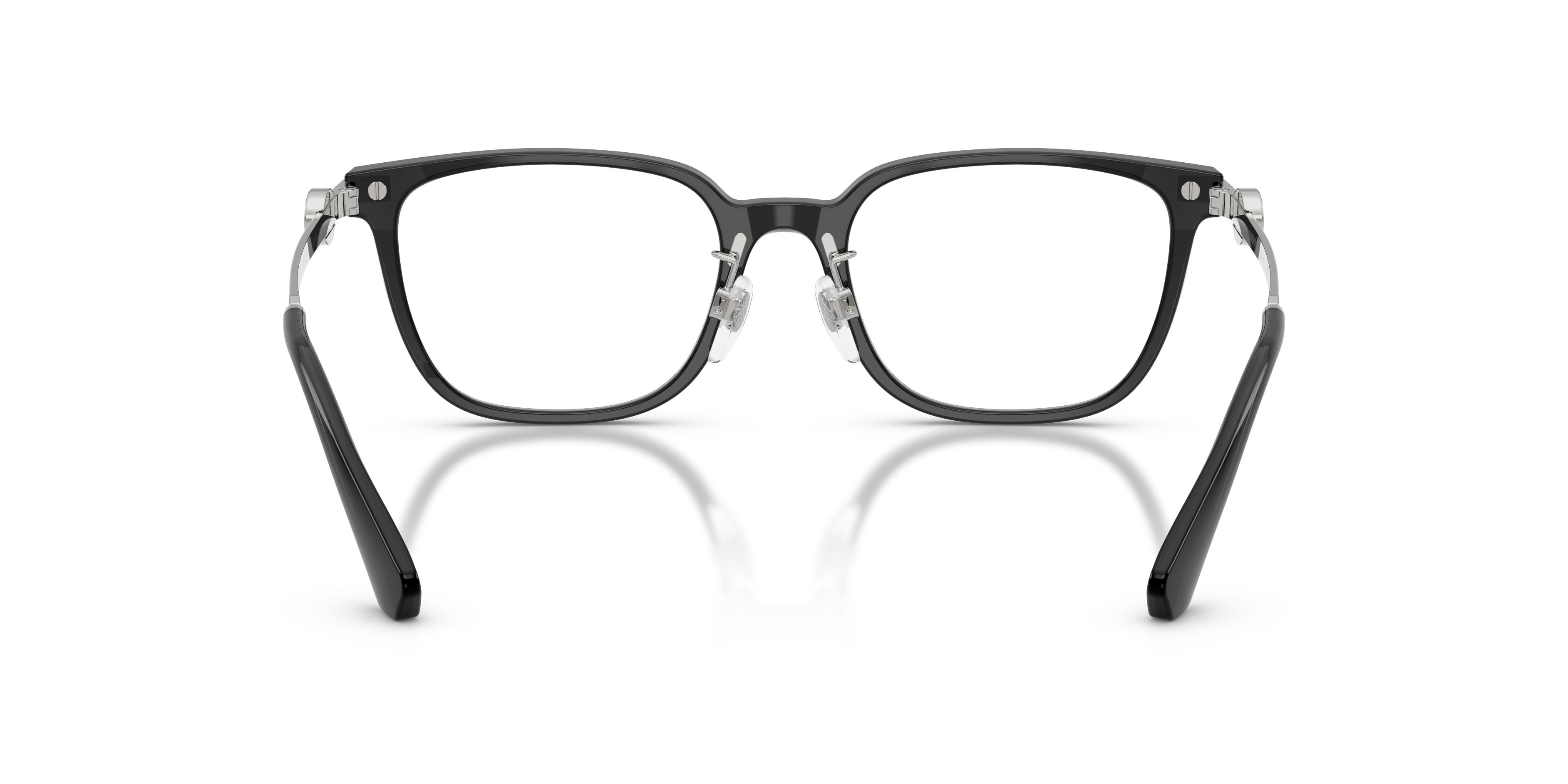 Occhiali da vista Burberry BE 2459D (4112) colore grigio forma quadrato lenti lente demo