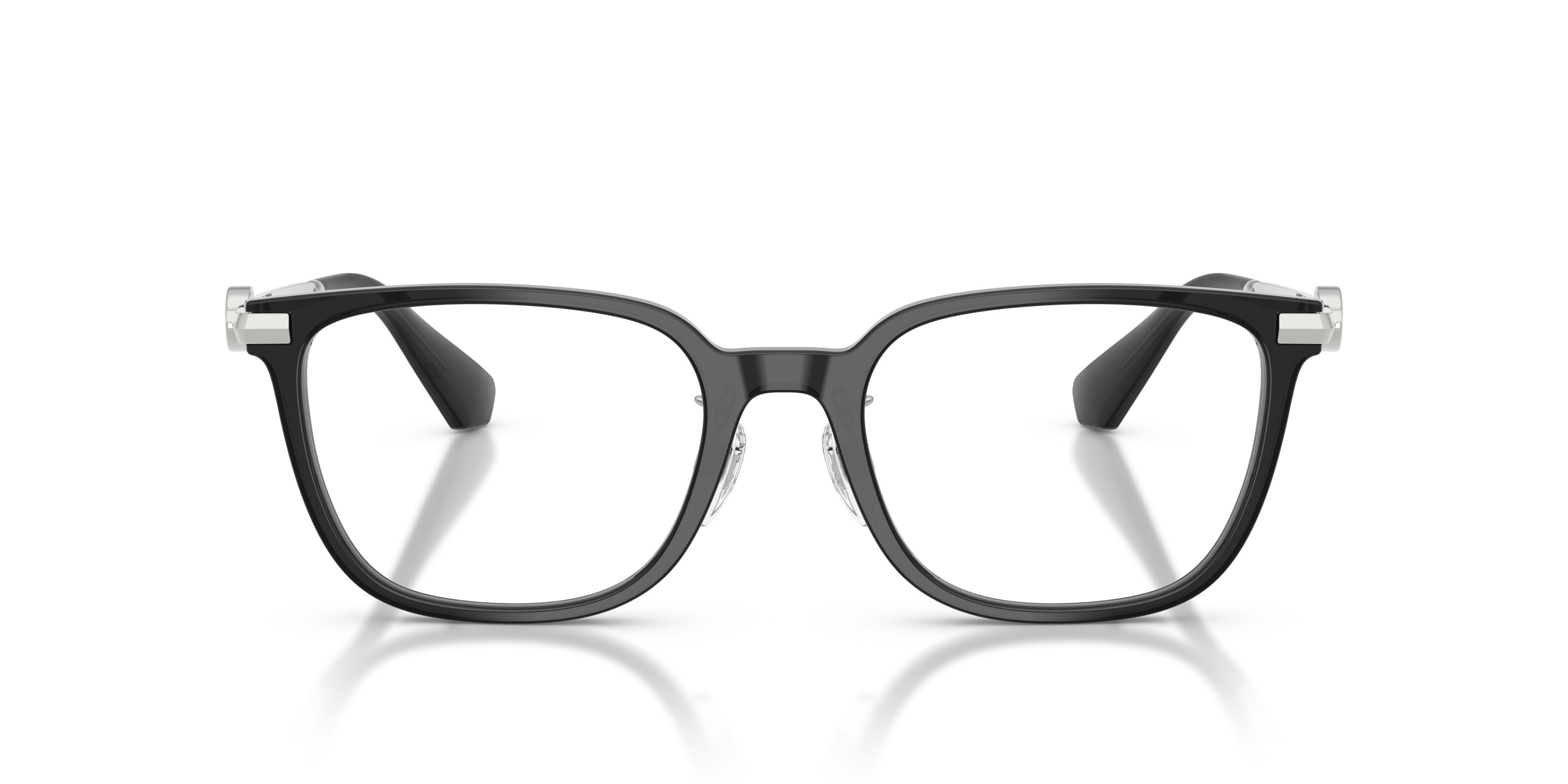 Occhiali da vista Burberry BE 2459D (4112) colore grigio forma quadrato lenti lente demo