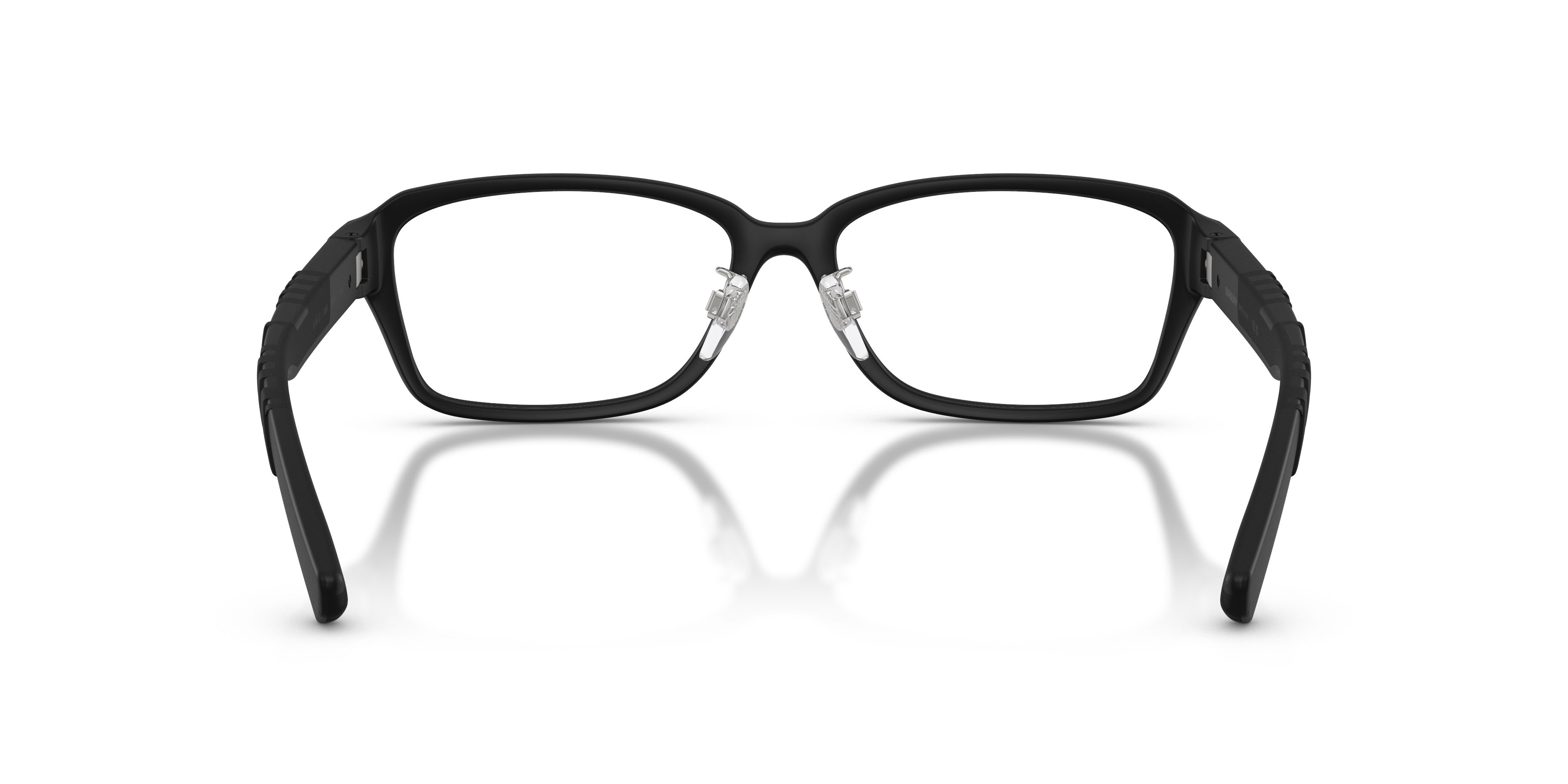Eyeglasses Burberry BE 2461D (3464) color nero opaco shape rectangle lenses lente demo
