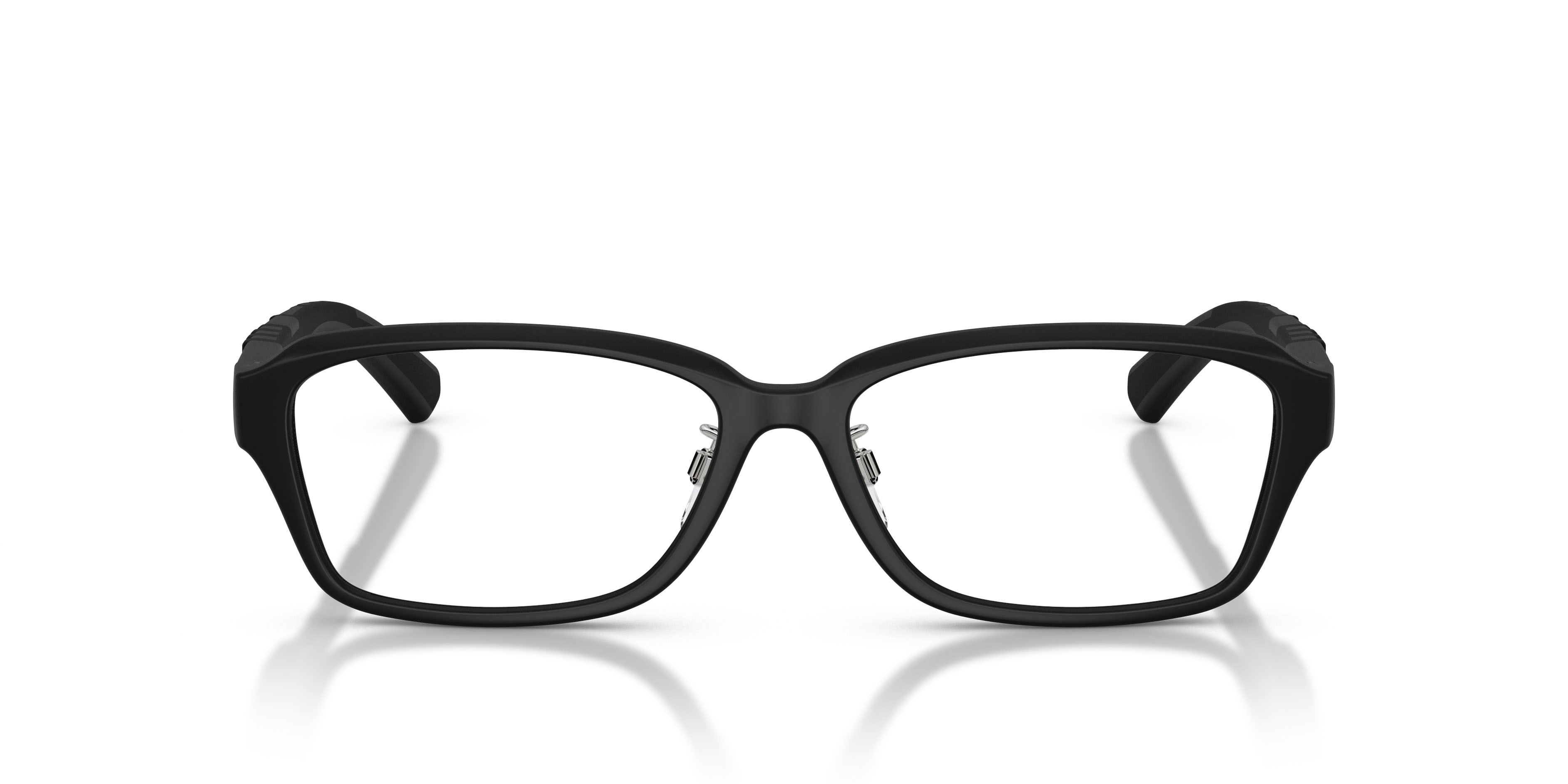 Eyeglasses Burberry BE 2461D (3464) color nero opaco shape rectangle lenses lente demo