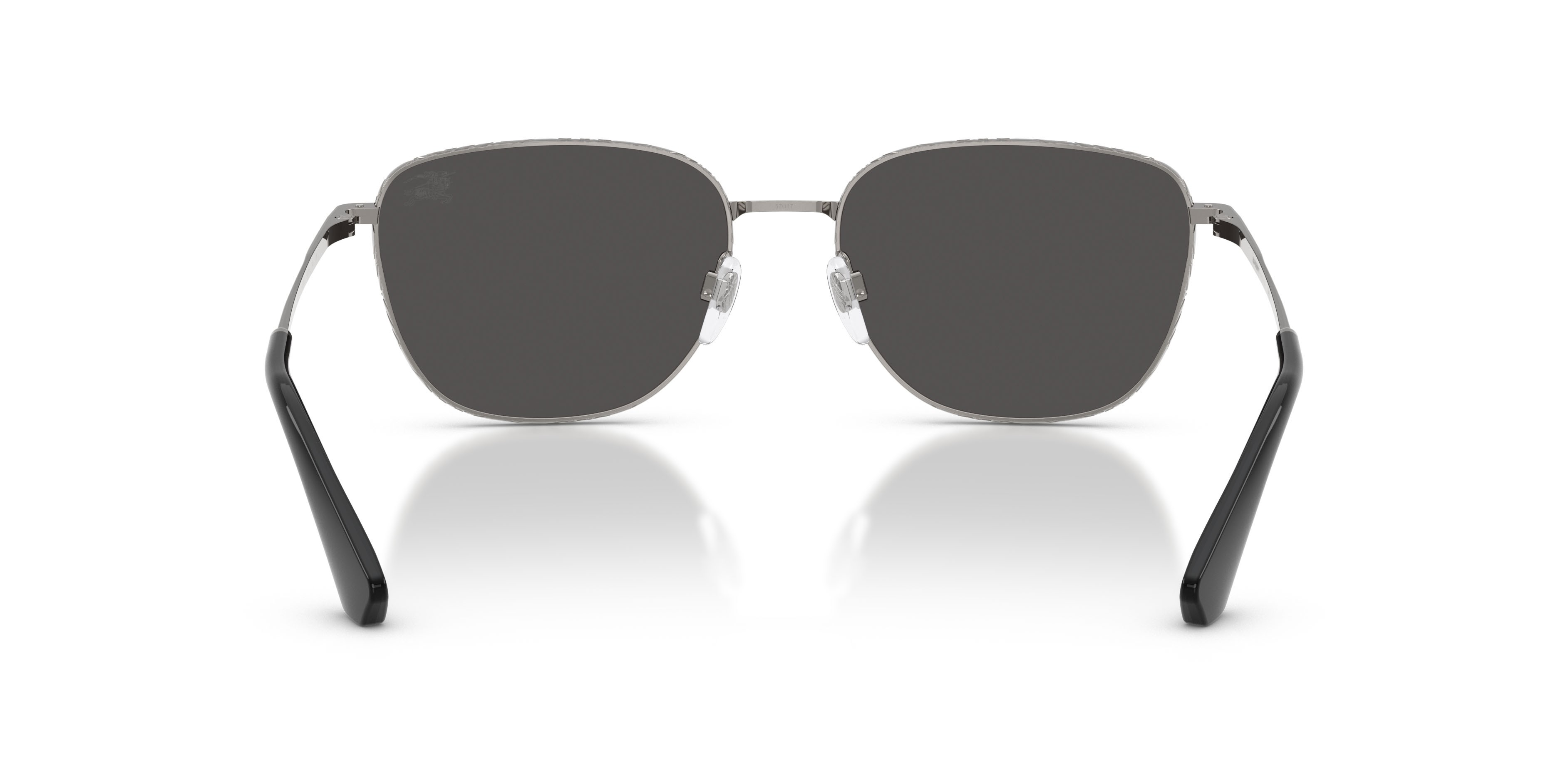 Occhiali da sole Burberry BE 3171 (100387) colore gunmetal forma quadrato lenti grigio scuro