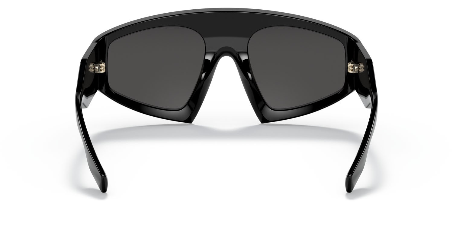 Sonnenbrillen Burberry Brooke BE 4353 (300187) farbe nero form unregelmäßig gläser grigio scuro