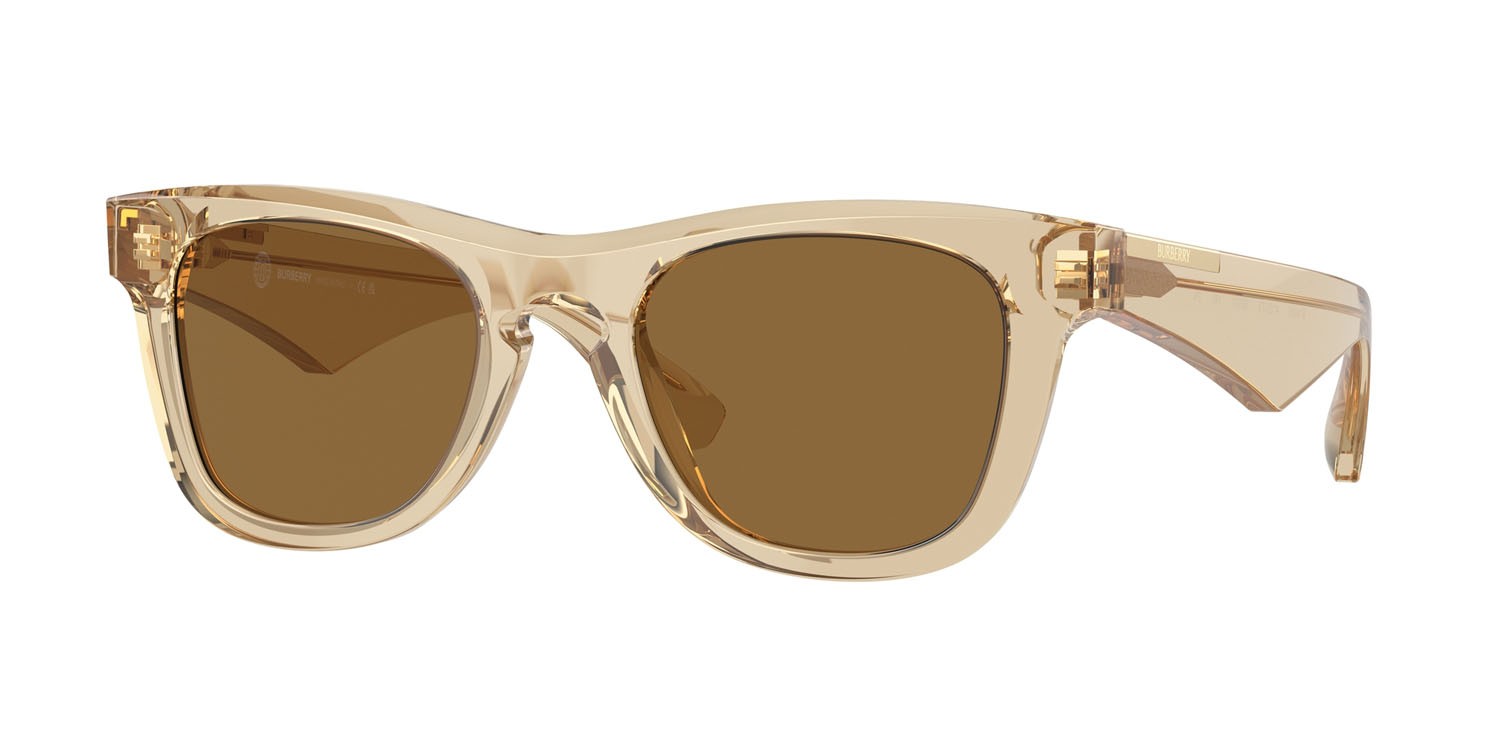 Occhiali da sole Burberry BE 4426 (412373) colore beige forma quadrato lenti bronzo