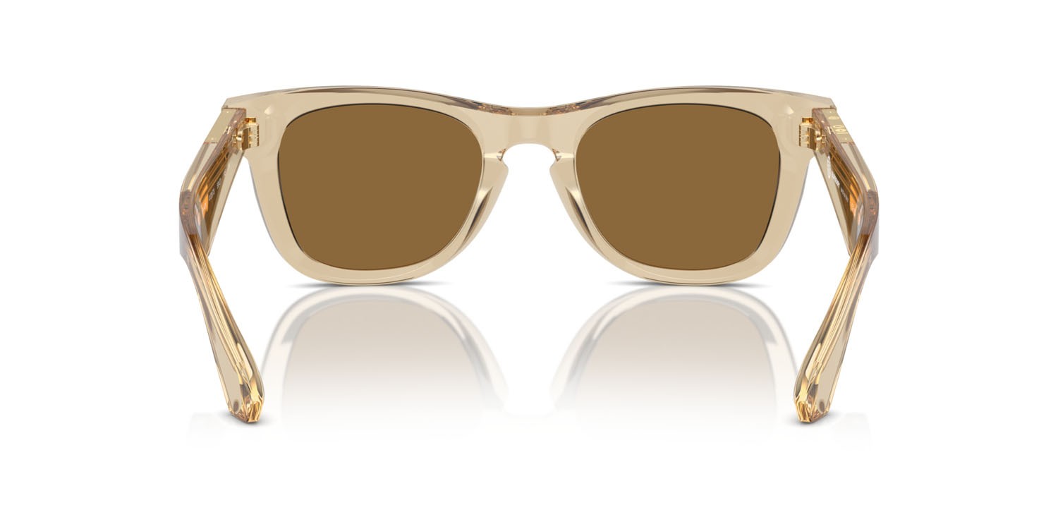Occhiali da sole Burberry BE 4426 (412373) colore beige forma quadrato lenti bronzo