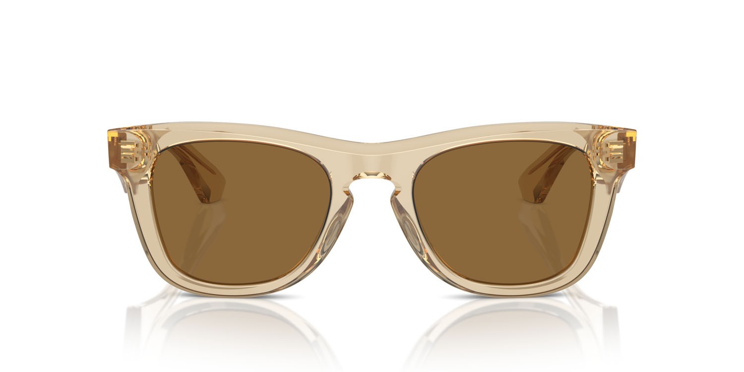 Occhiali da sole Burberry BE 4426 (412373) colore beige forma quadrato lenti bronzo
