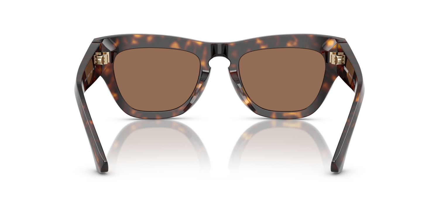 Sonnenbrillen Burberry BE 4440U (300273) farbe havana scuro form unregelmäßig gläser marrone scuro