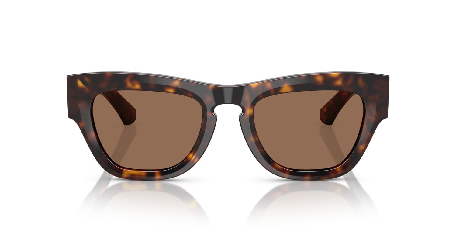 Sonnenbrillen Burberry BE 4440U (300273) farbe havana scuro form unregelmäßig gläser marrone scuro