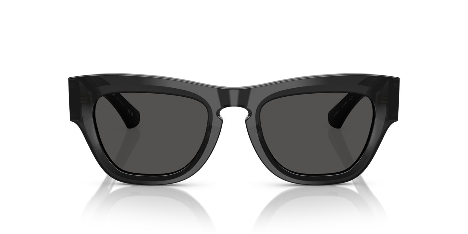 Sonnenbrillen Burberry BE 4440U (411287) farbe grigio form unregelmäßig gläser grigio scuro