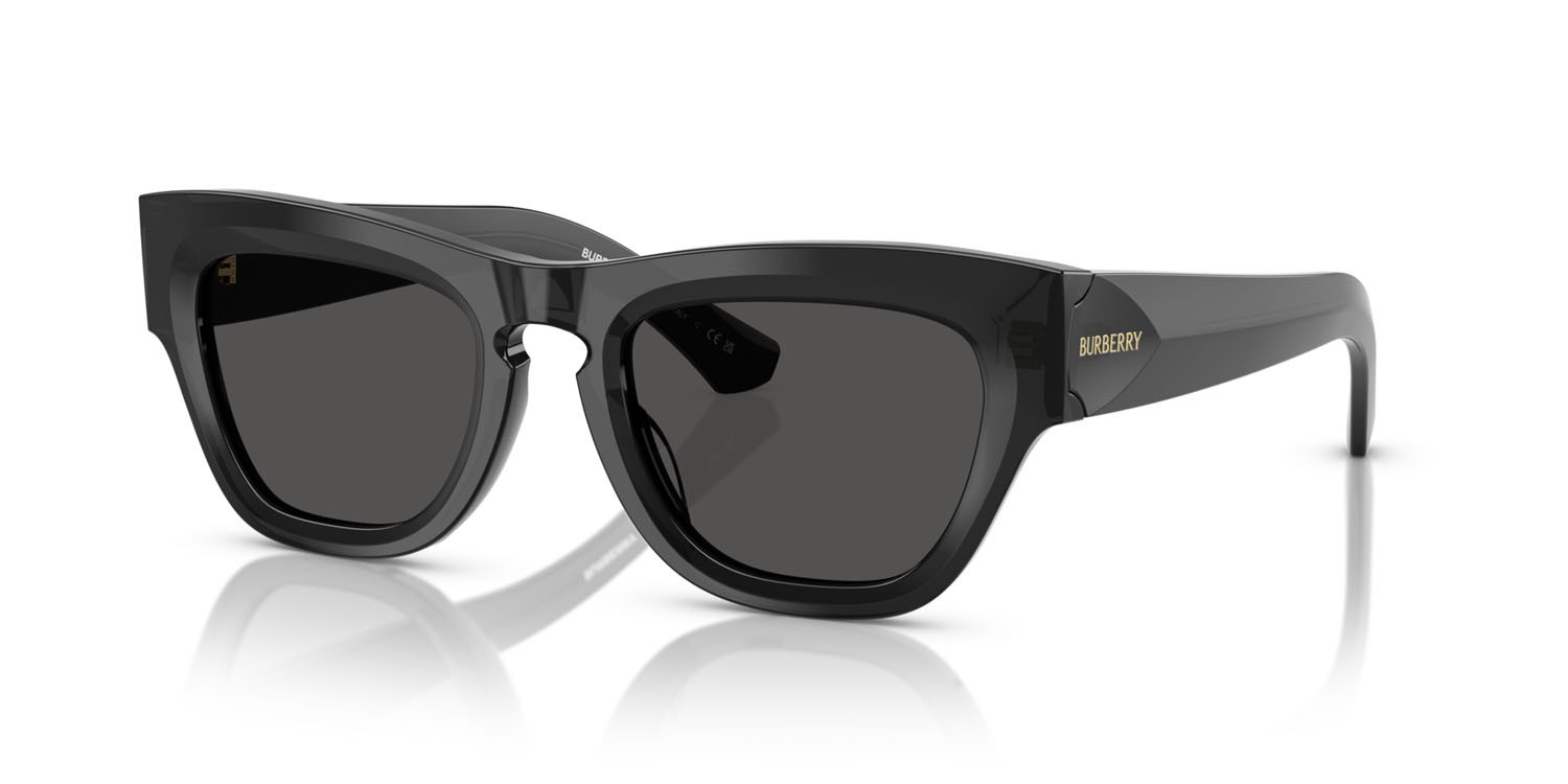Sonnenbrillen Burberry BE 4440U (411287) farbe grigio form unregelmäßig gläser grigio scuro