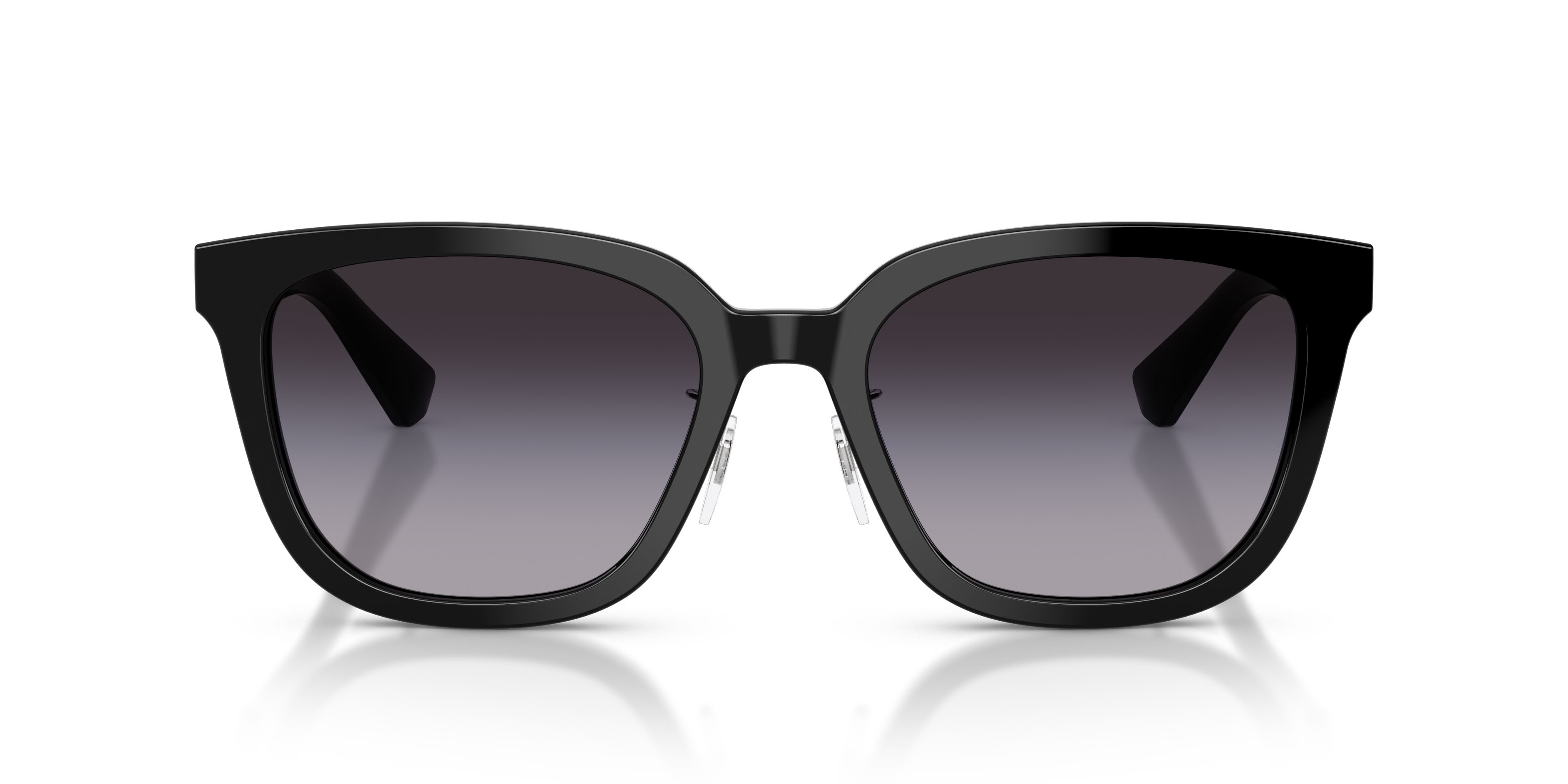 Sunglasses Burberry BE 4446D (30018G) color nero shape square lenses sfumato grigio