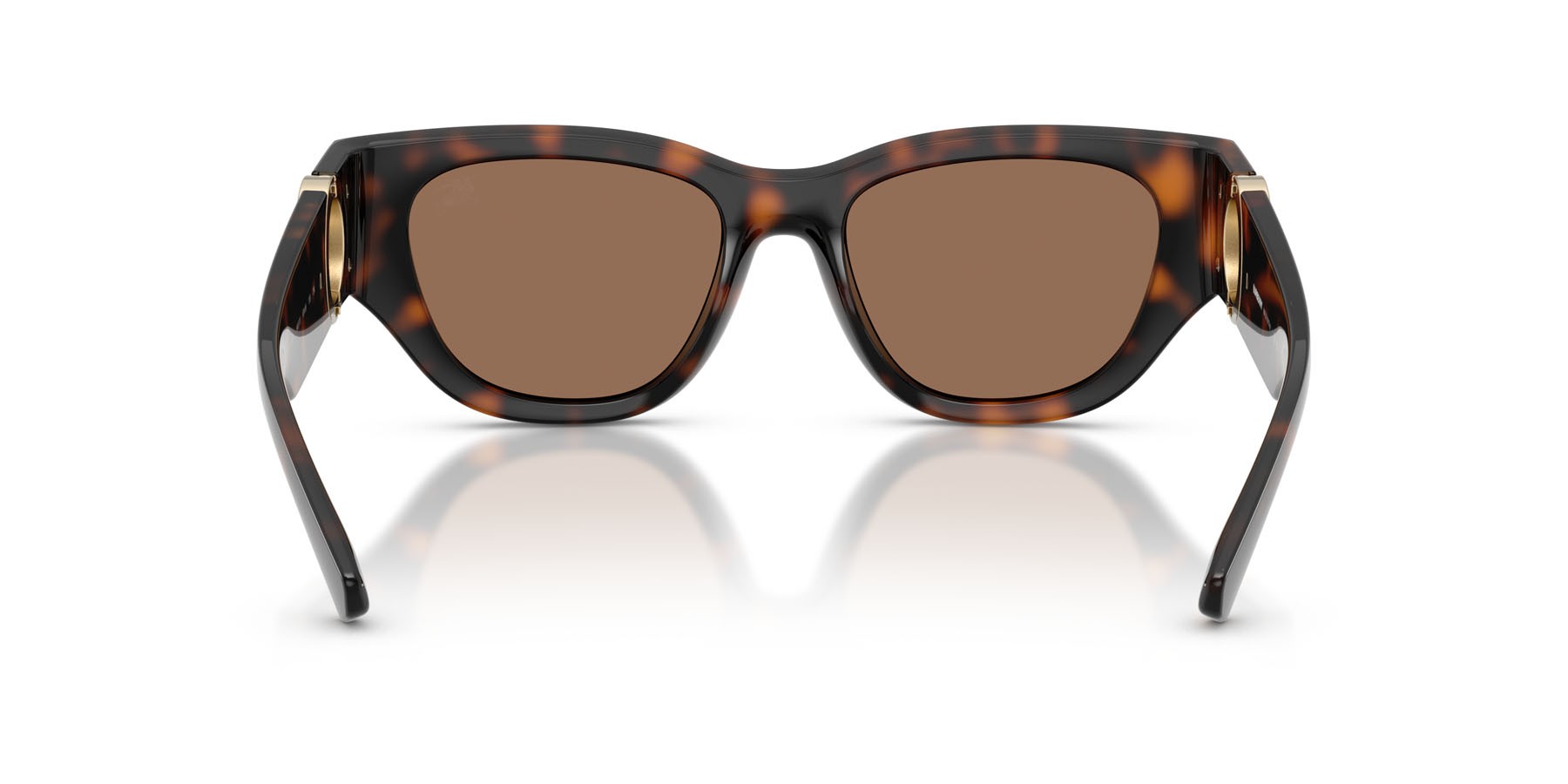 Sunglasses Burberry BE 4467U (300273) color havana scuro shape cat eye lenses marrone scuro