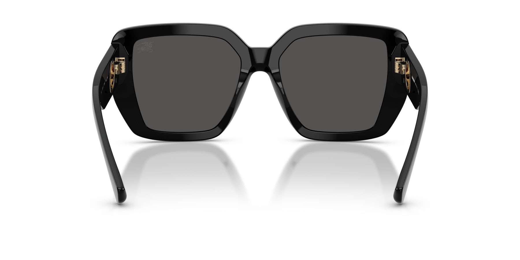 Occhiali da sole Burberry BE 4471 (300187) colore nero forma quadrato lenti grigio scuro