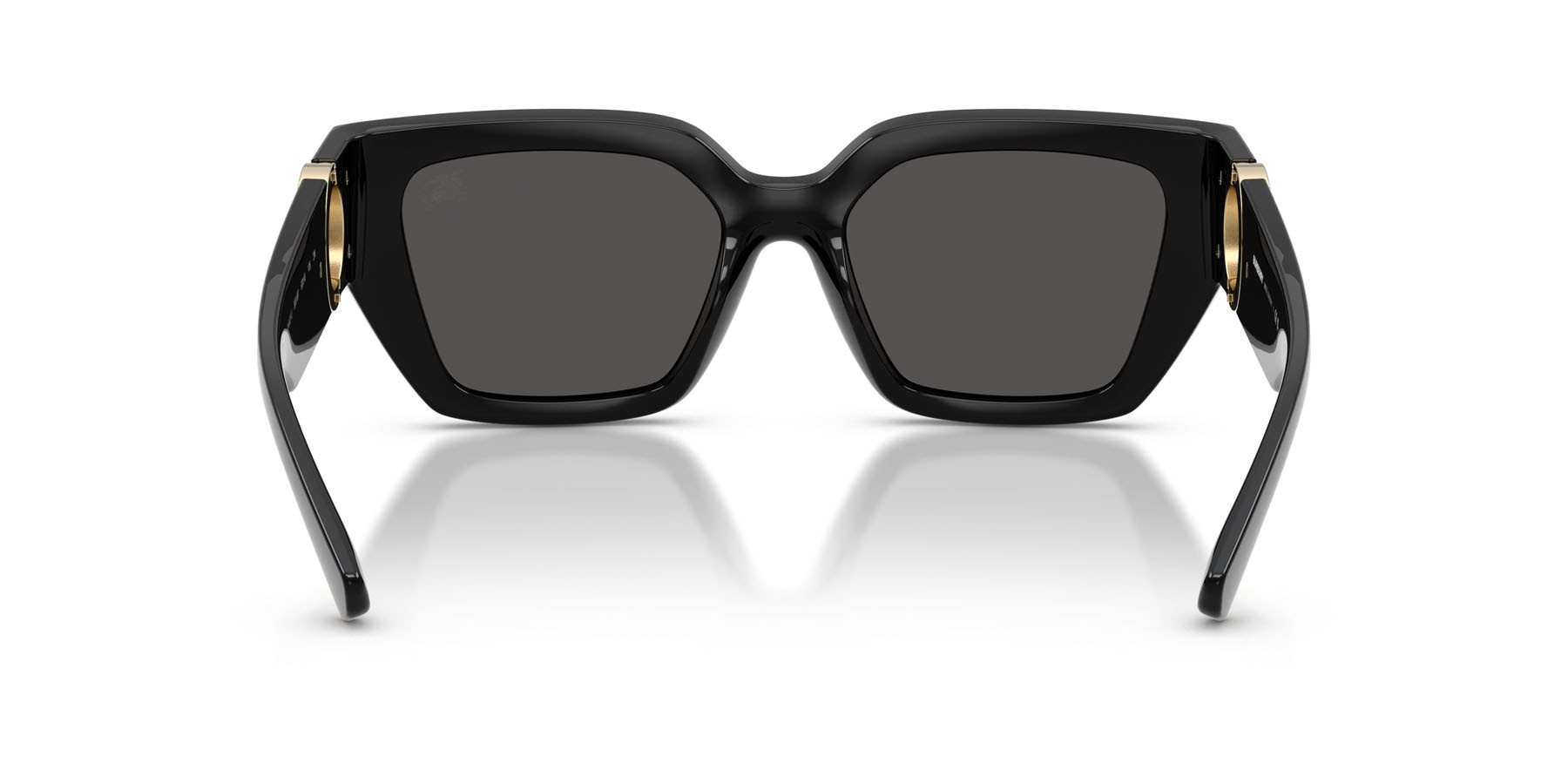 Sunglasses Burberry BE 4472U (300187) color nero shape square lenses dark gery