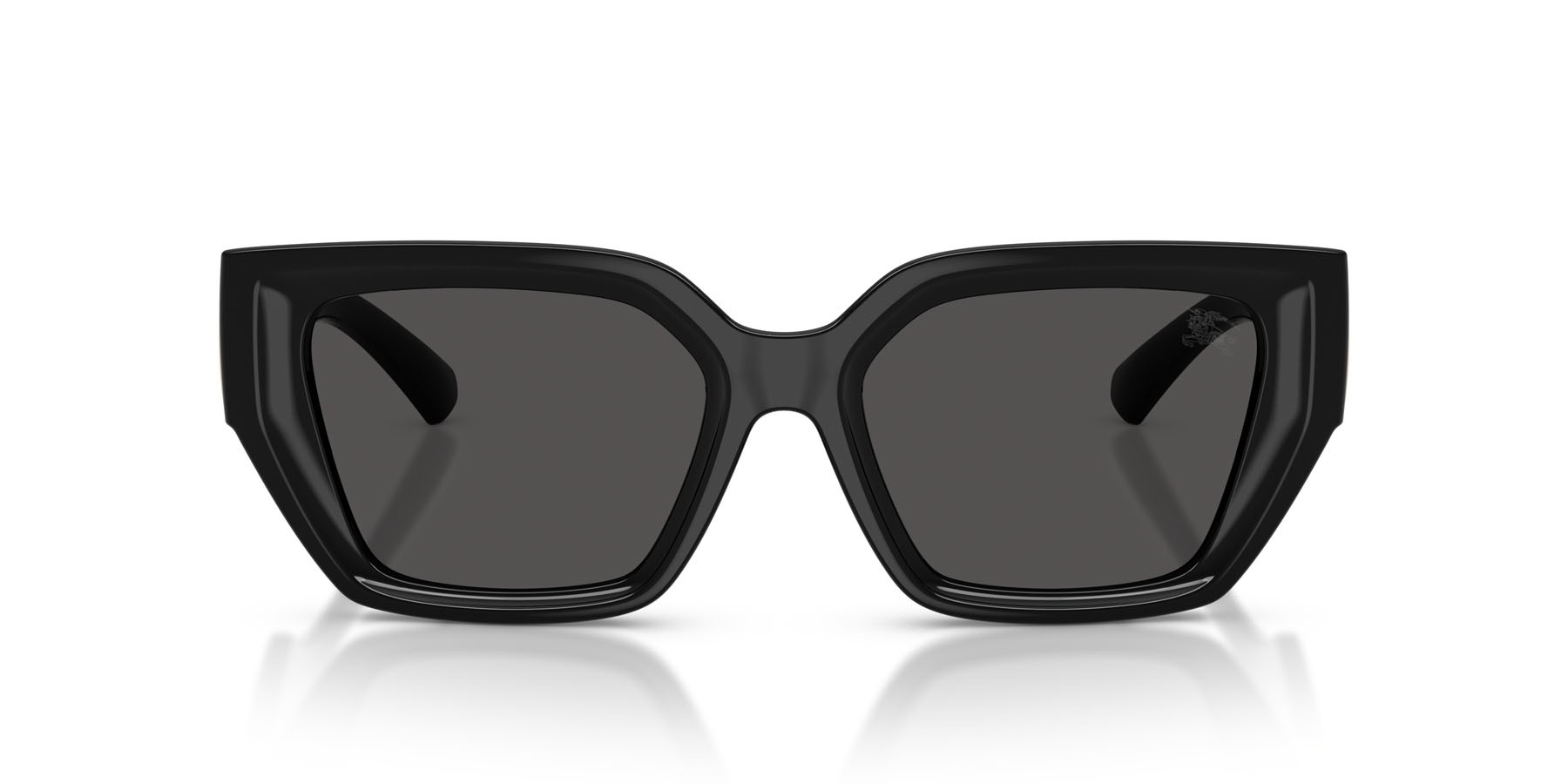 Sunglasses Burberry BE 4472U (300187) color nero shape square lenses dark gery