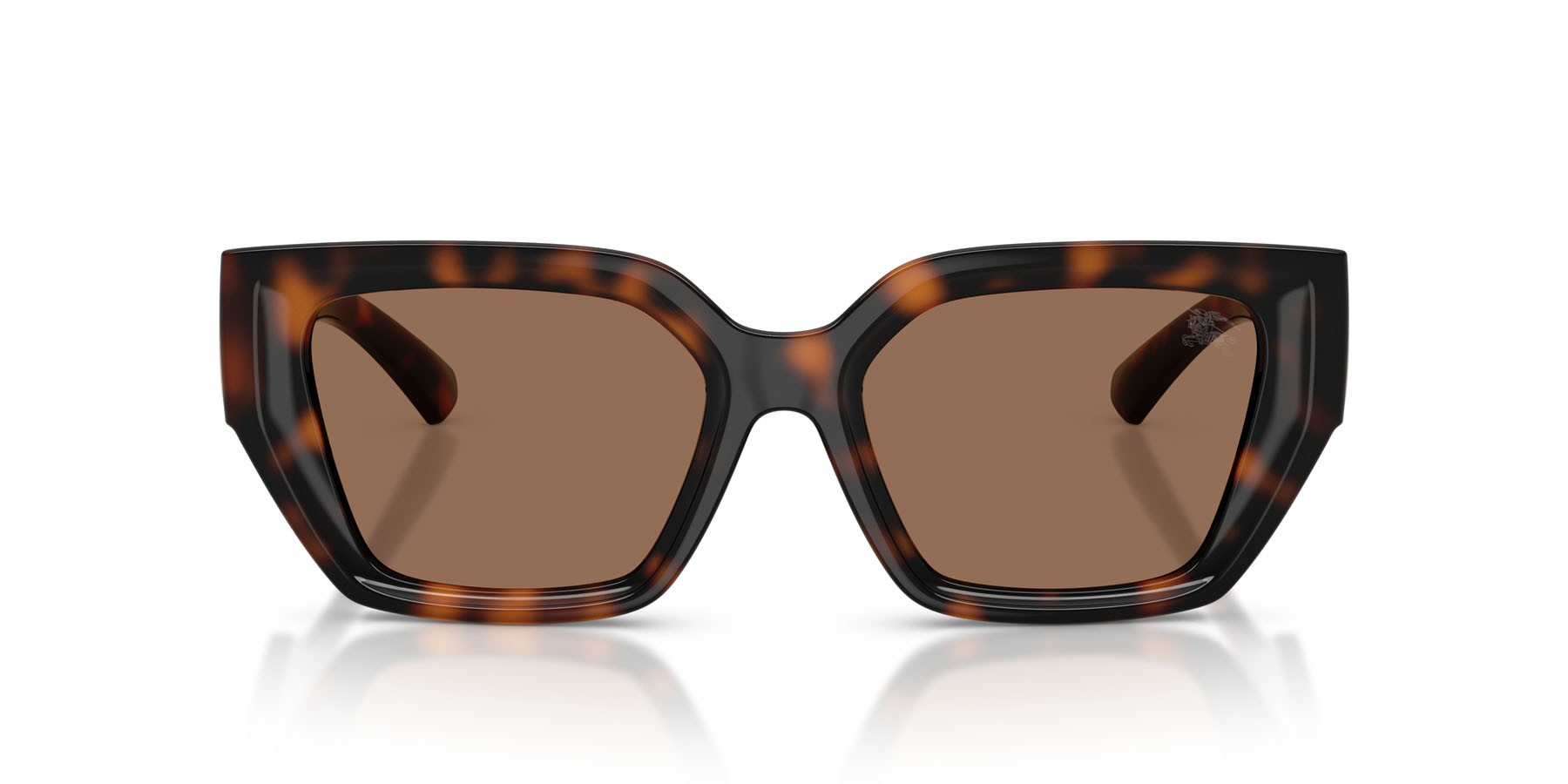 Occhiali da sole Burberry BE 4472U (300273) colore havana scuro forma quadrato lenti marrone scuro