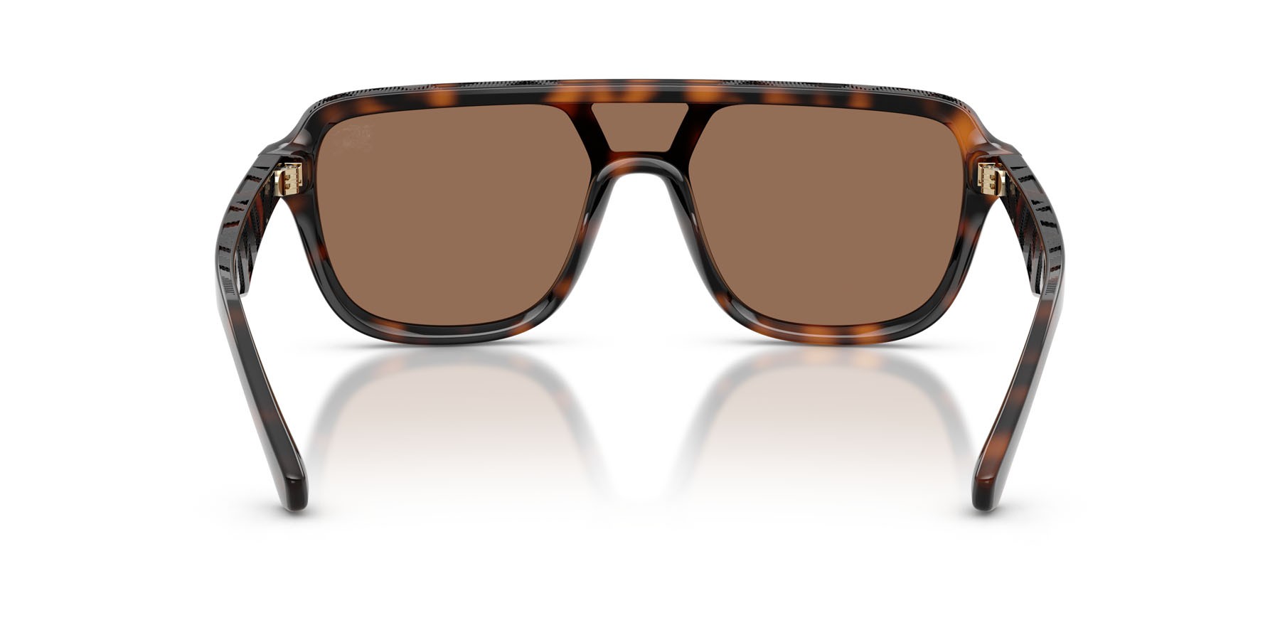 Occhiali da sole Burberry BE 4474U (300273) colore havana scuro forma aviator lenti marrone scuro