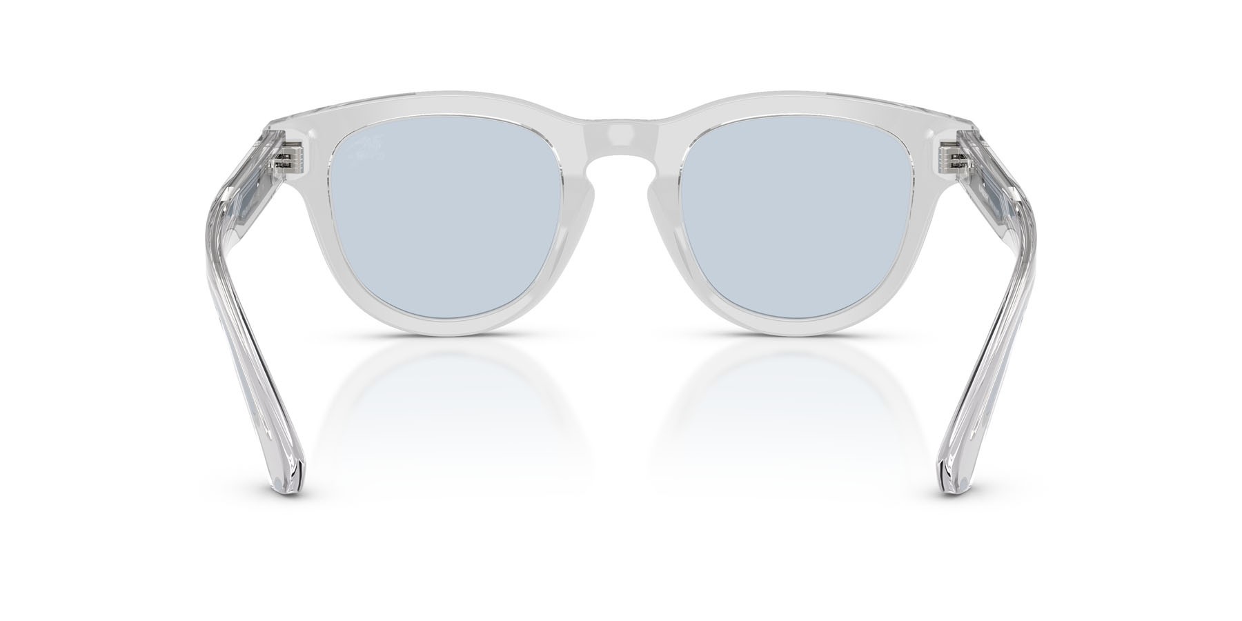 Occhiali da sole Burberry BE 4477 (421072) colore grigio forma pantos lenti azzurro