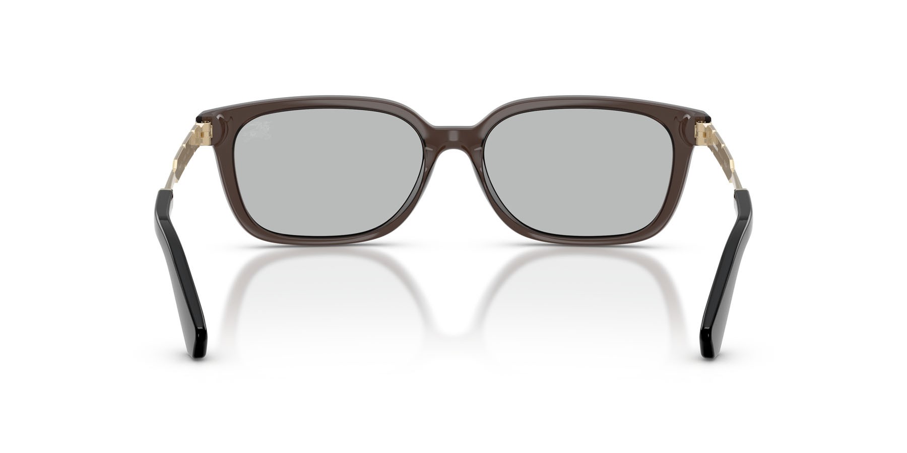 Occhiali da sole Burberry BE 4481D (411287) colore grigio forma rettangolare lenti grigio chiaro