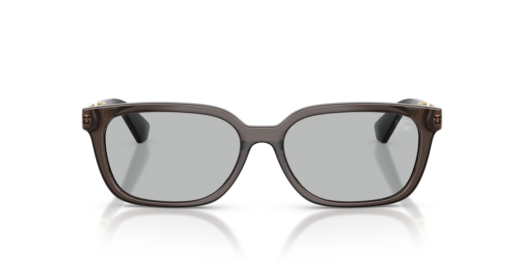 Occhiali da sole Burberry BE 4481D (411287) colore grigio forma rettangolare lenti grigio chiaro
