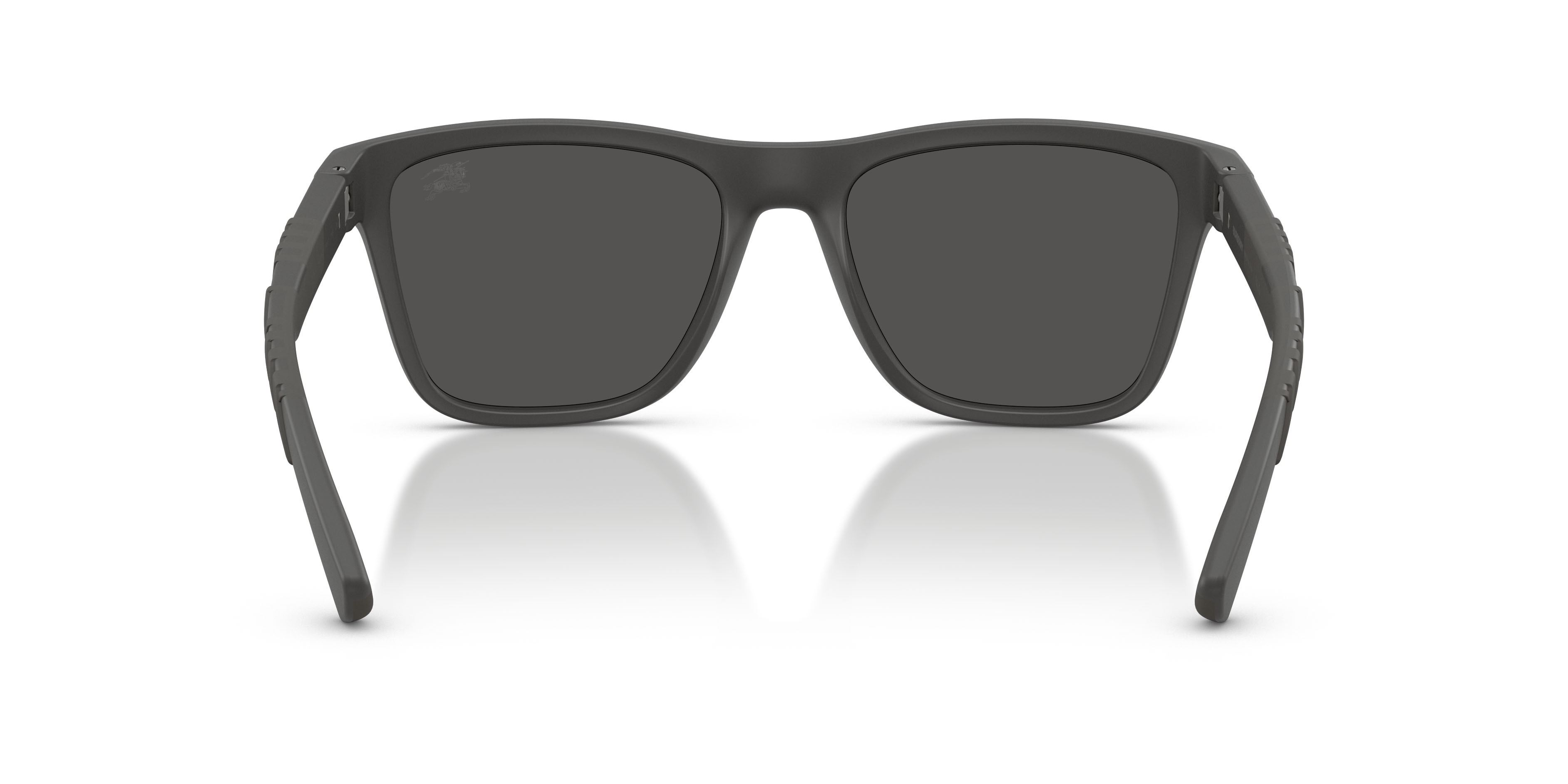 Occhiali da sole Burberry BE 4482U (423387) colore grigio opaco forma quadrato lenti grigio scuro