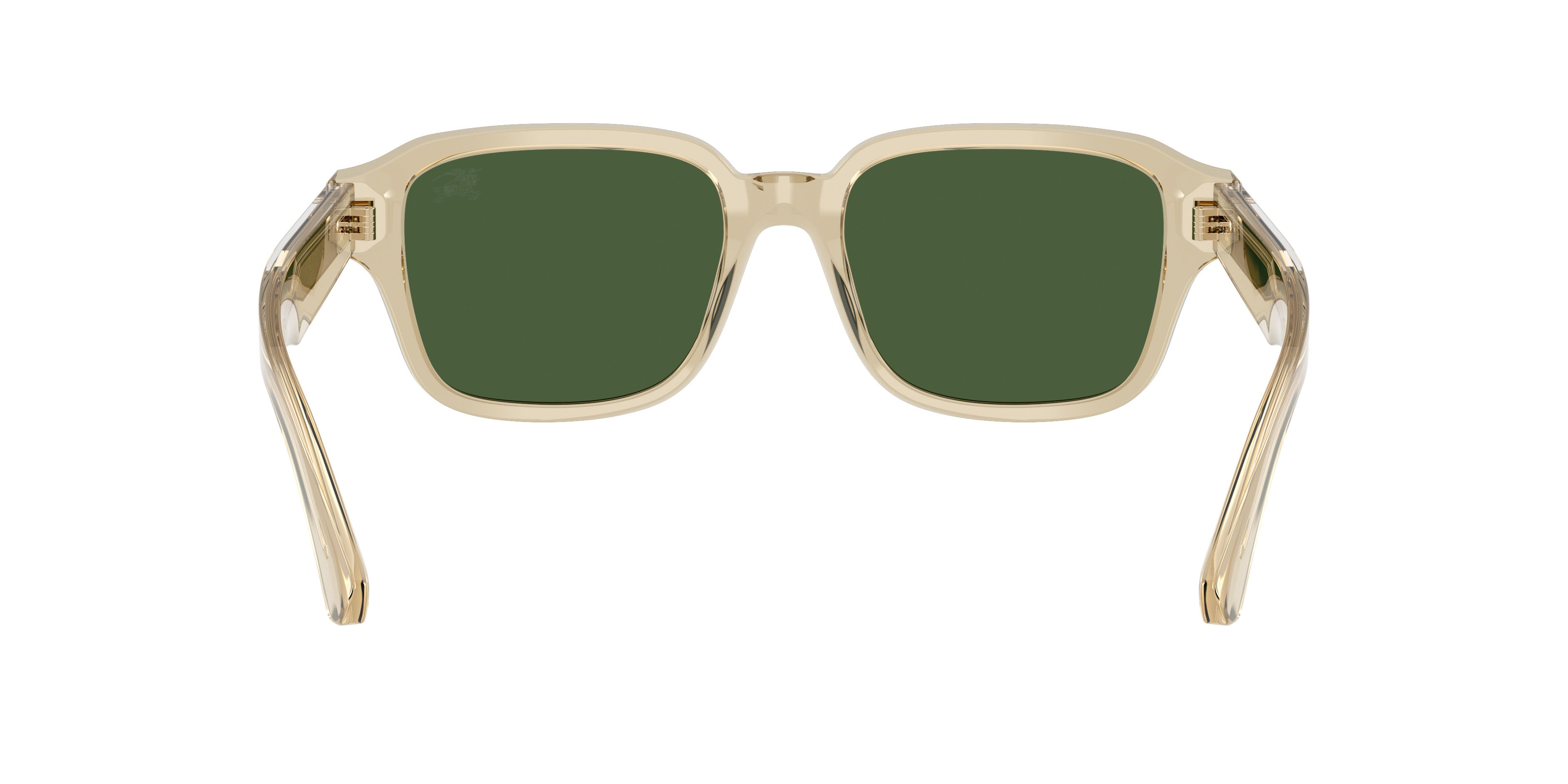 Occhiali da sole Burberry BE 4484 (422671) colore beige forma quadrato lenti verde scuro