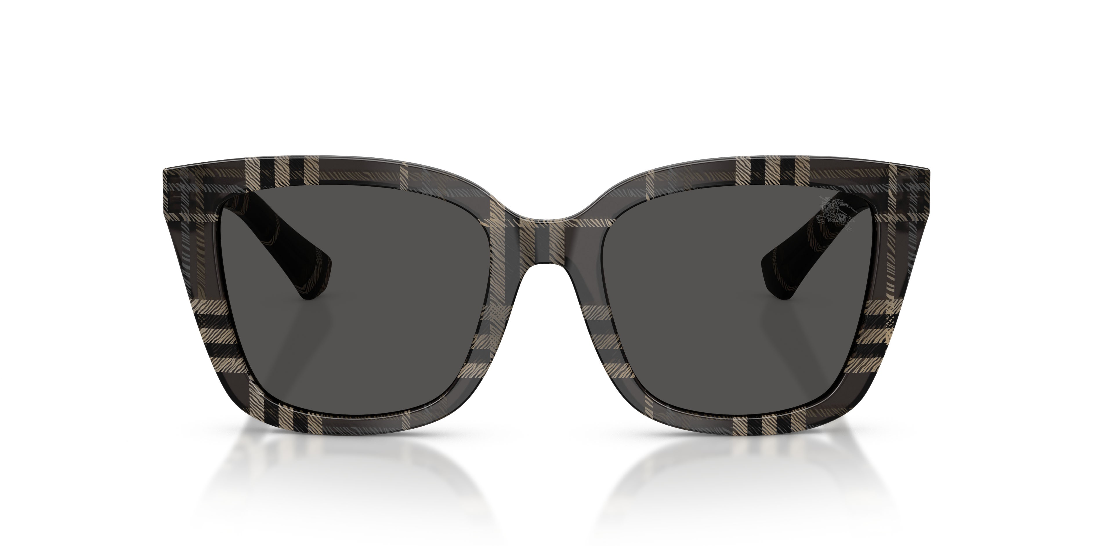 Sunglasses Burberry BE 4487 (419987) color check grey shape square lenses grigio scuro