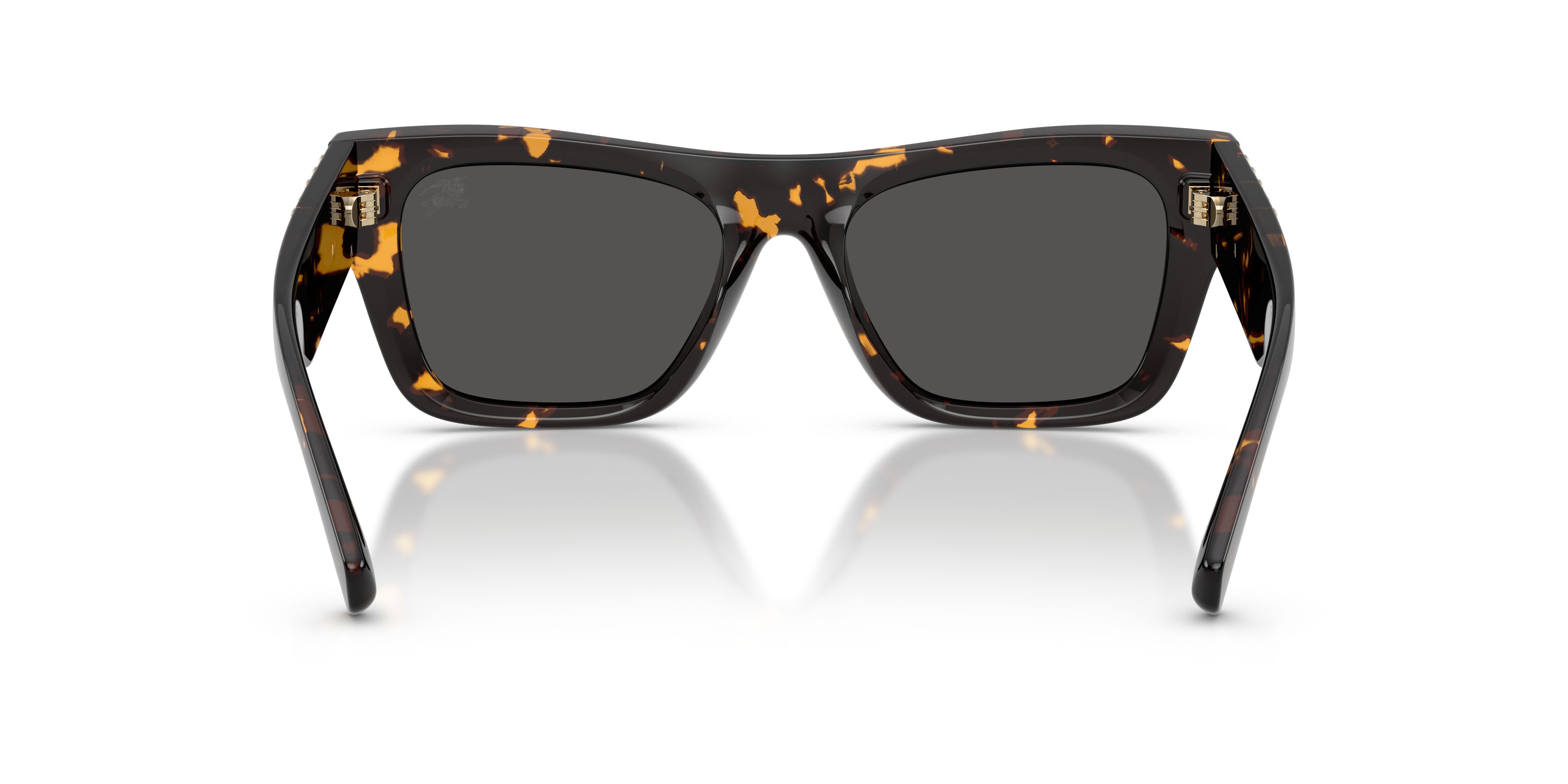 Sunglasses Burberry BE 4490U (410687) color havana giallo shape rectangle lenses grigio scuro