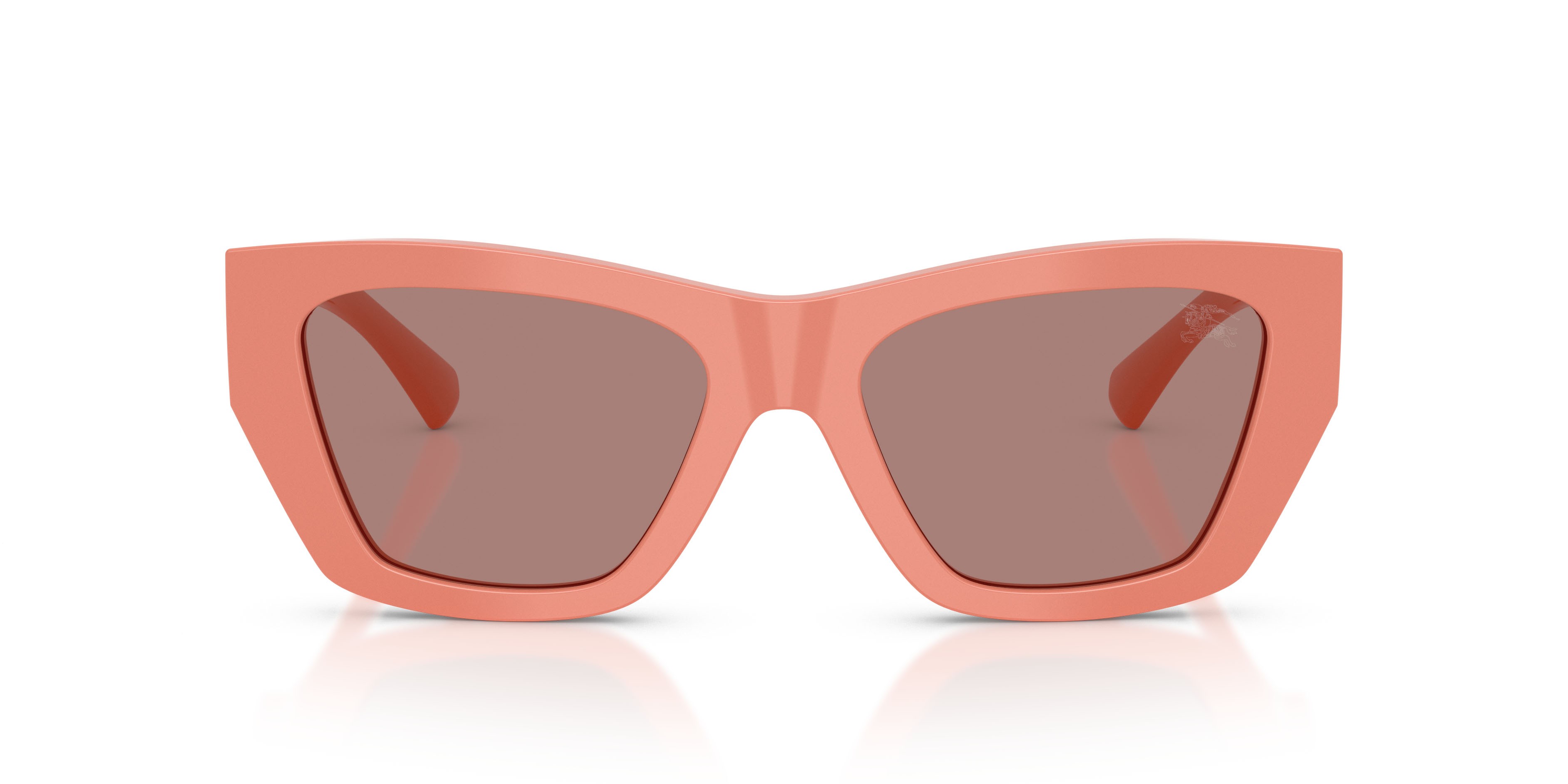 Sunglasses Burberry BE 4492 (421973) color rosa shape cat eye lenses marrone chiaro