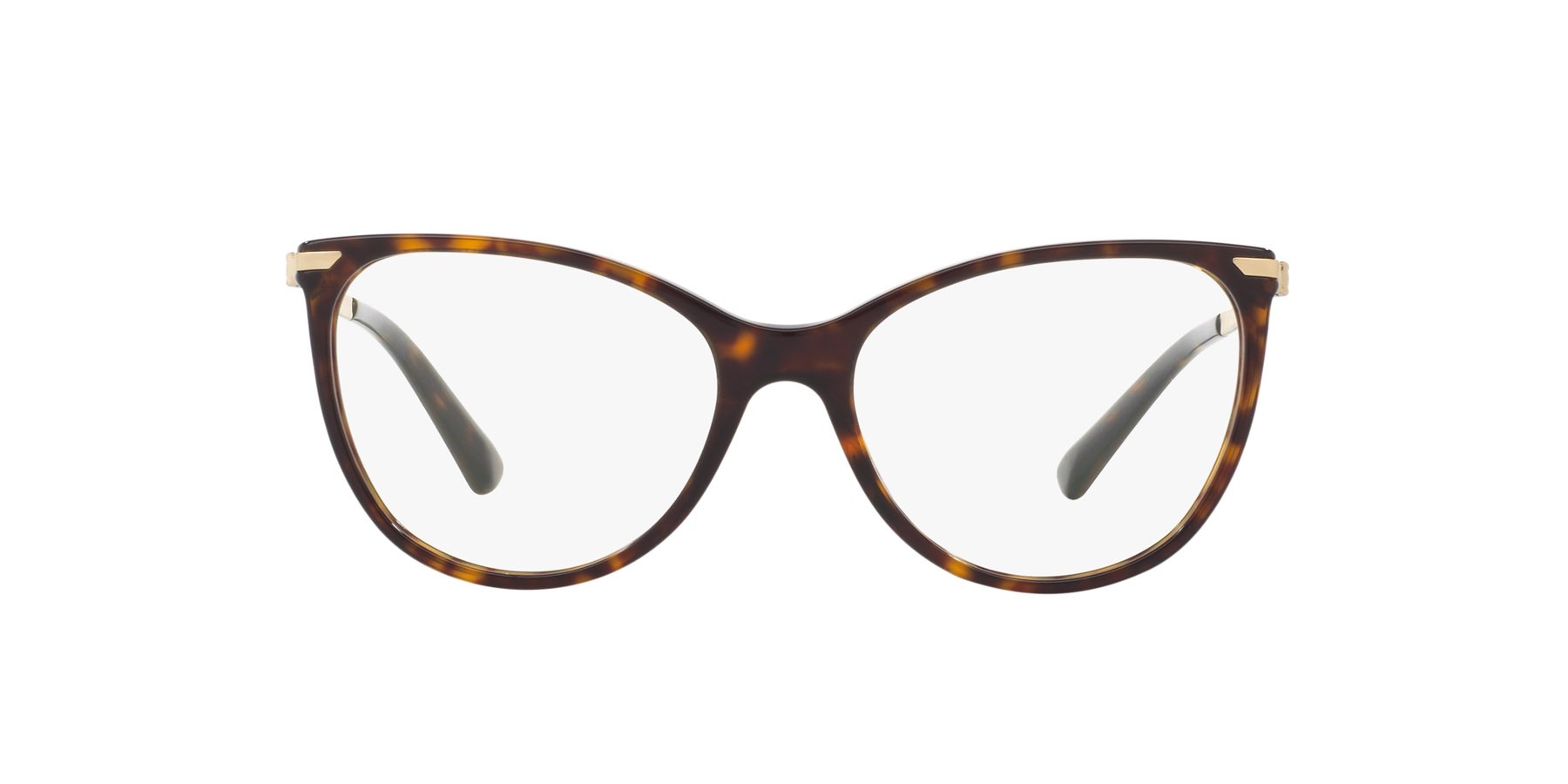 Brillen Bulgari BV 4121 (504) farbe havana scuro form cat-eye gläser lente demo