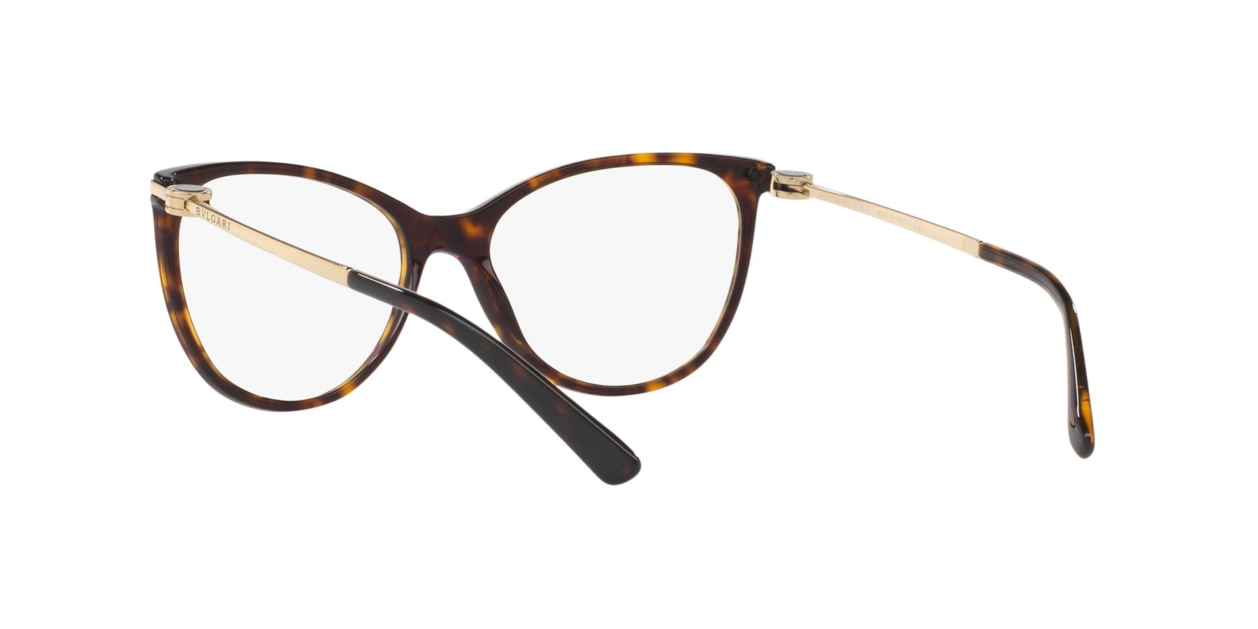 Brillen Bulgari BV 4121 (504) farbe havana scuro form cat-eye gläser lente demo