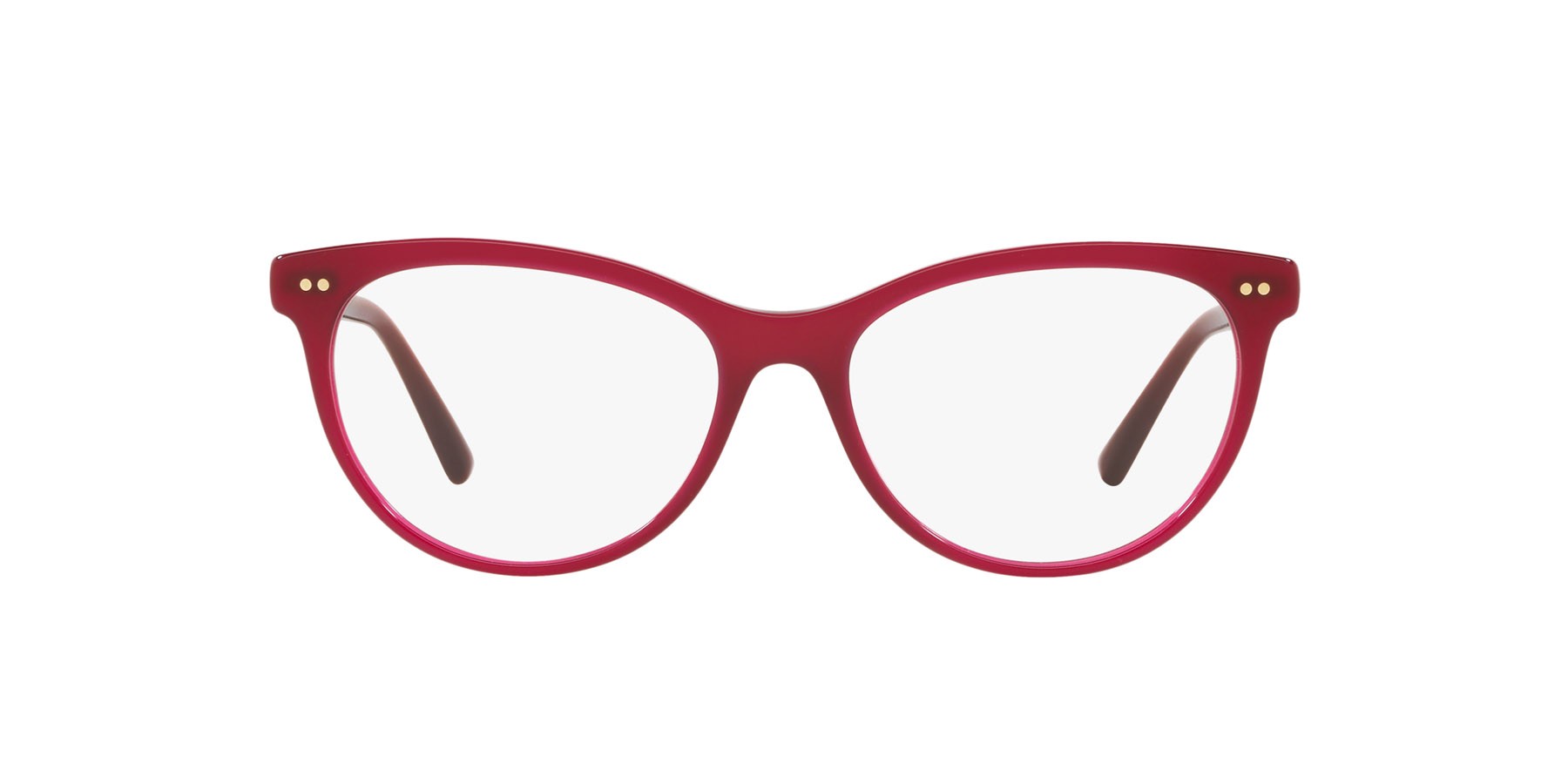 Brillen Bulgari BV 4174 (5333) farbe rosso form cat-eye gläser lente demo