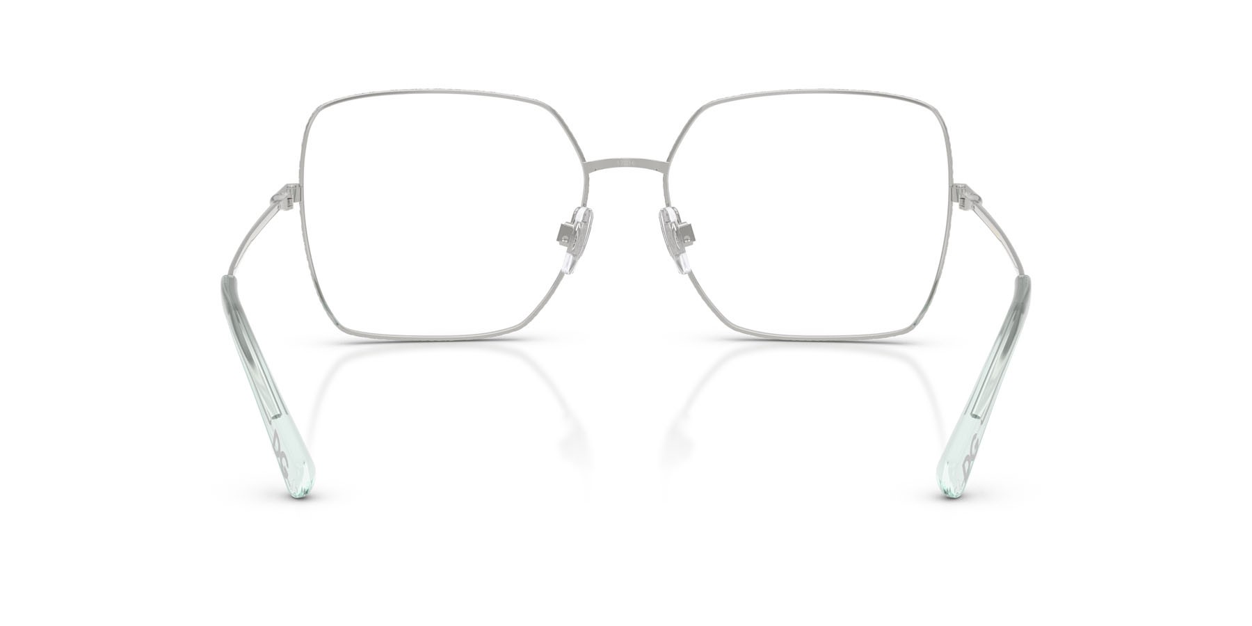 Occhiali da vista Dolce & Gabbana DG 1323 (1325) colore argento/azzurro forma quadrato lenti lente demo