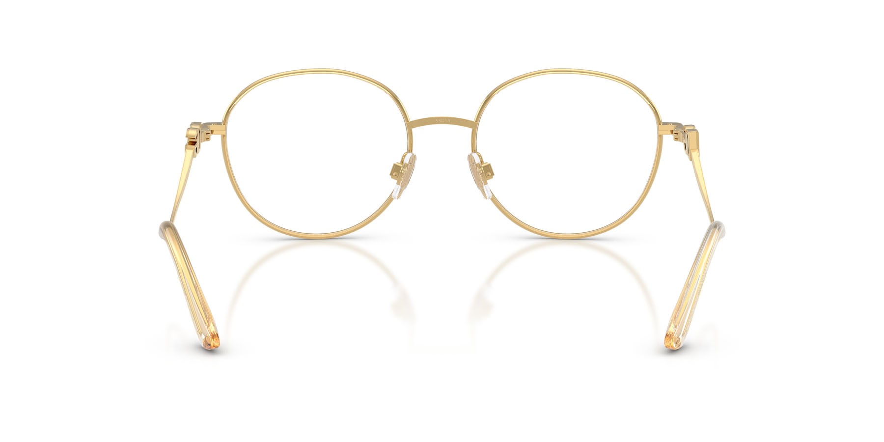 Occhiali da vista Dolce & Gabbana DG 1365 (02) colore oro forma rotondo lenti lente demo