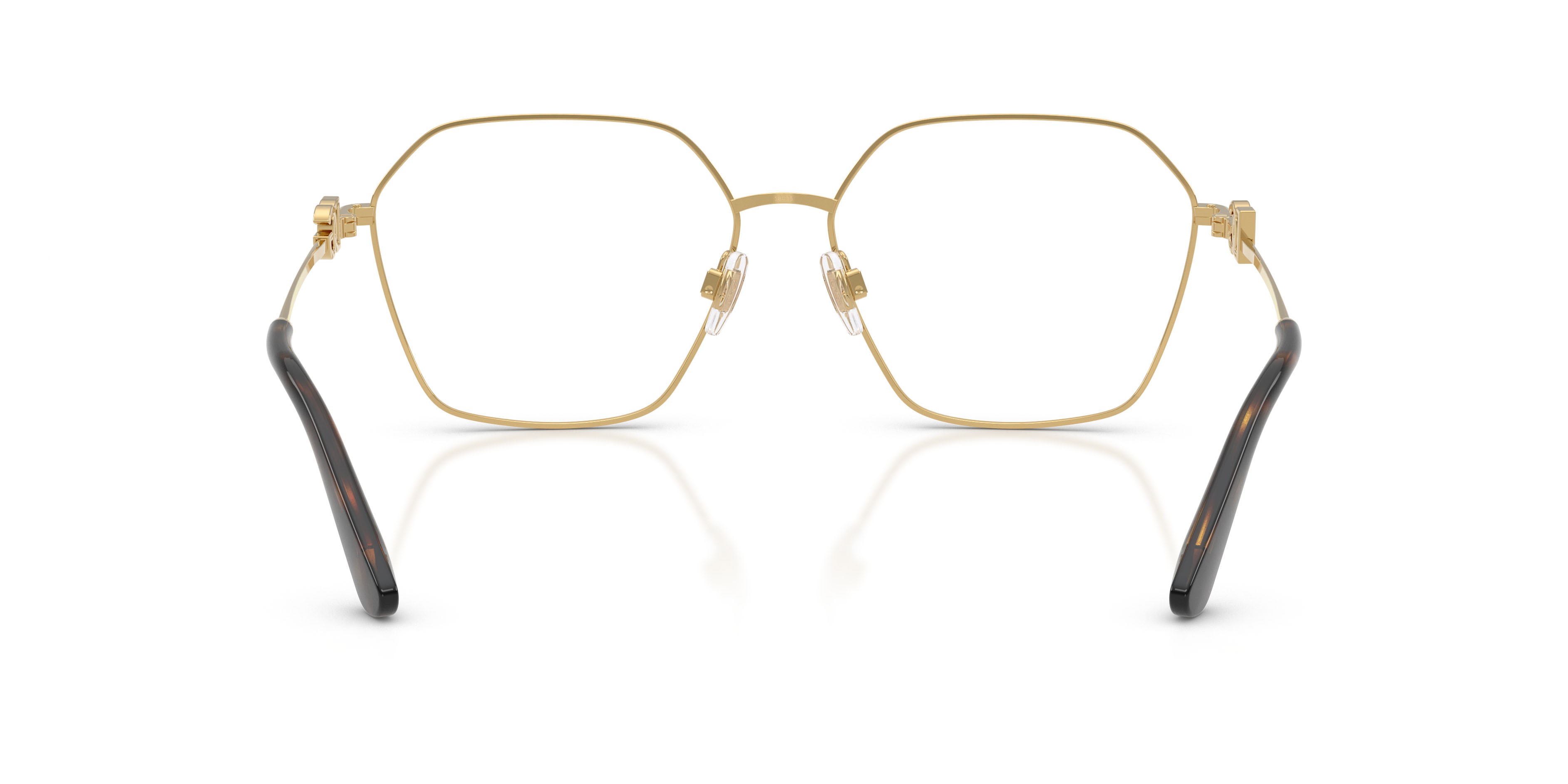 Eyeglasses Dolce & Gabbana DG 1366 (02) color oro shape pantos lenses lente demo