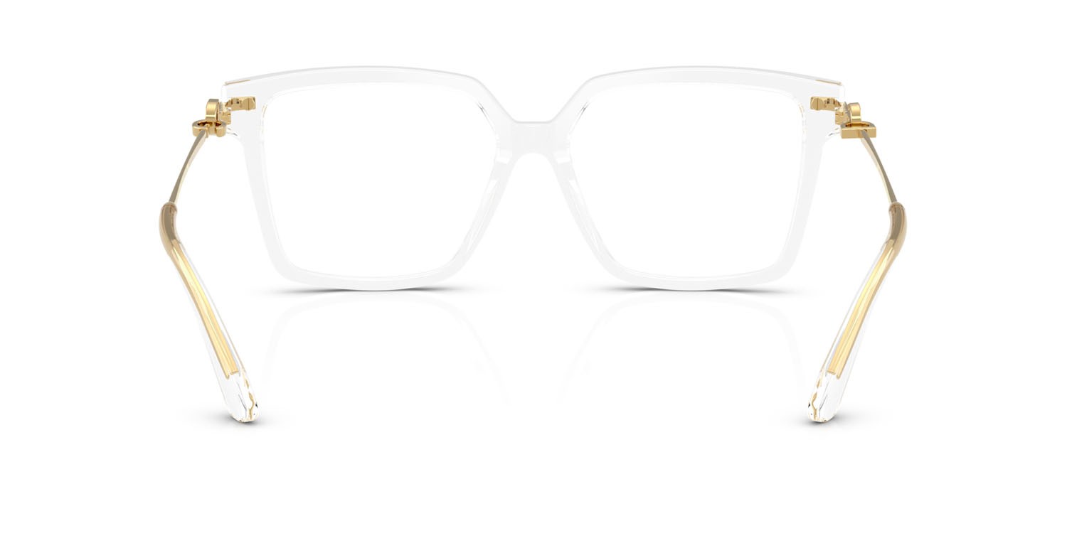 Eyeglasses Dolce & Gabbana DG 3397 (3133) color cristallo shape square lenses lente demo