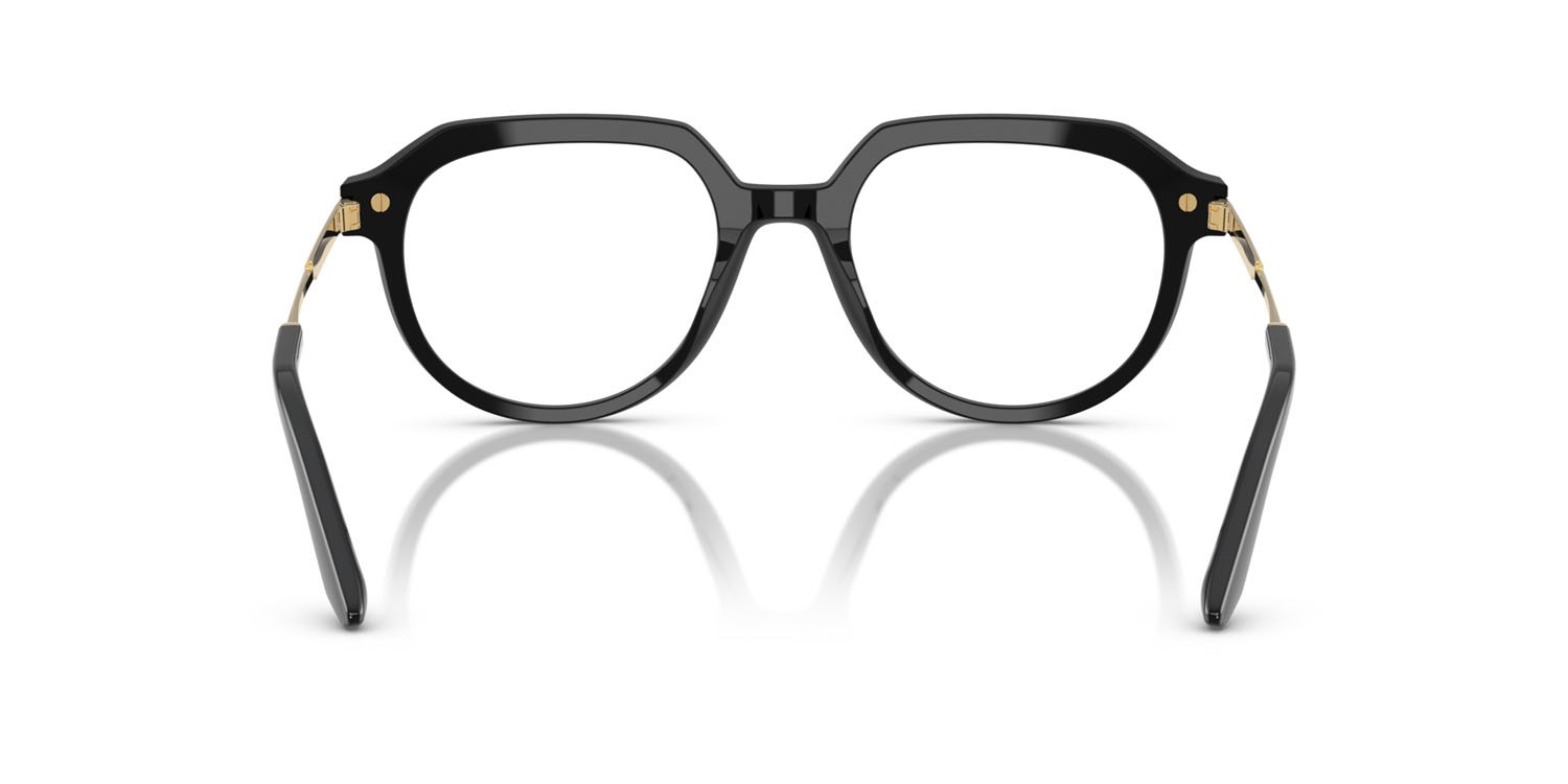Eyeglasses Dolce & Gabbana DG 3402 (501) color nero shape pantos lenses lente demo