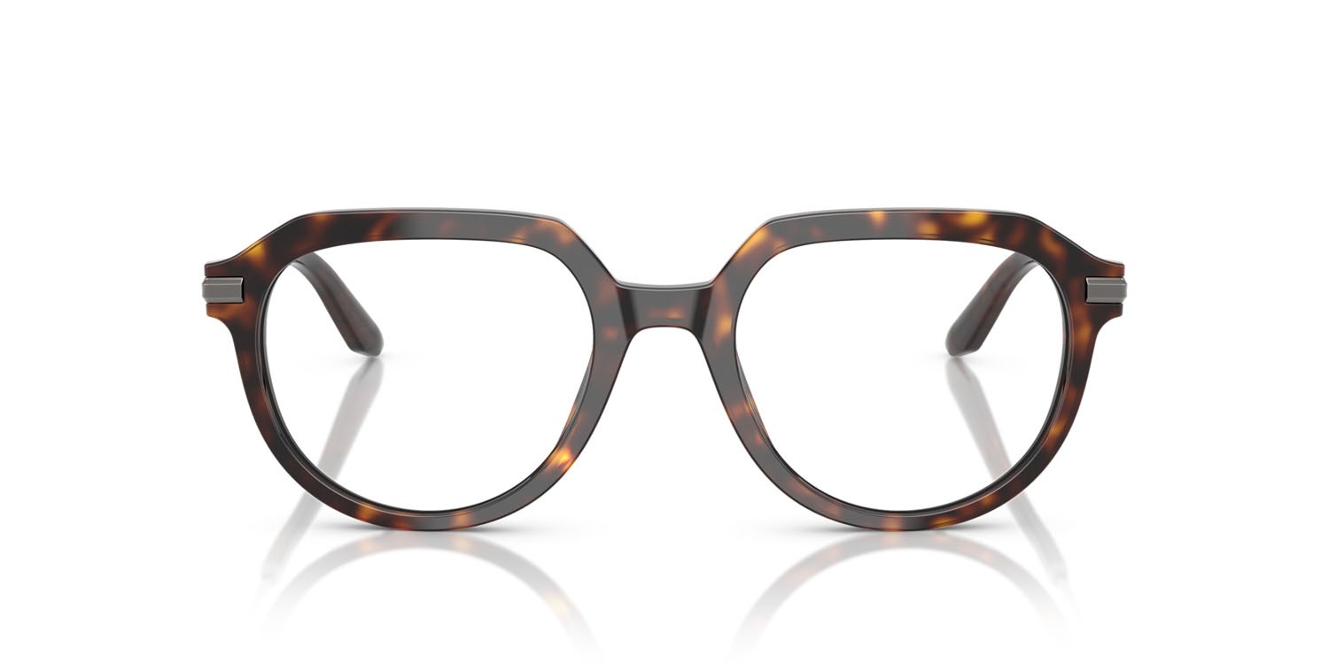 Brillen Dolce & Gabbana DG 3402 (502) farbe havana form pantos gläser lente demo